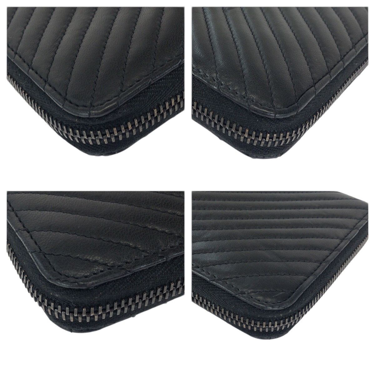Chanel Chanel Chanel Lambskin Long Zip Wallet Leather Long Wallet DUTY FREE for USA Size ONE SIZE - 4 Thumbnail