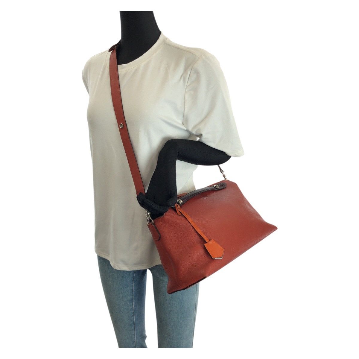 Fendi Fendi Fendi By The Way Leather 2way Bag Leather Shoulder Bag DUTY FREE for USA Size ONE SIZE - 7 Thumbnail
