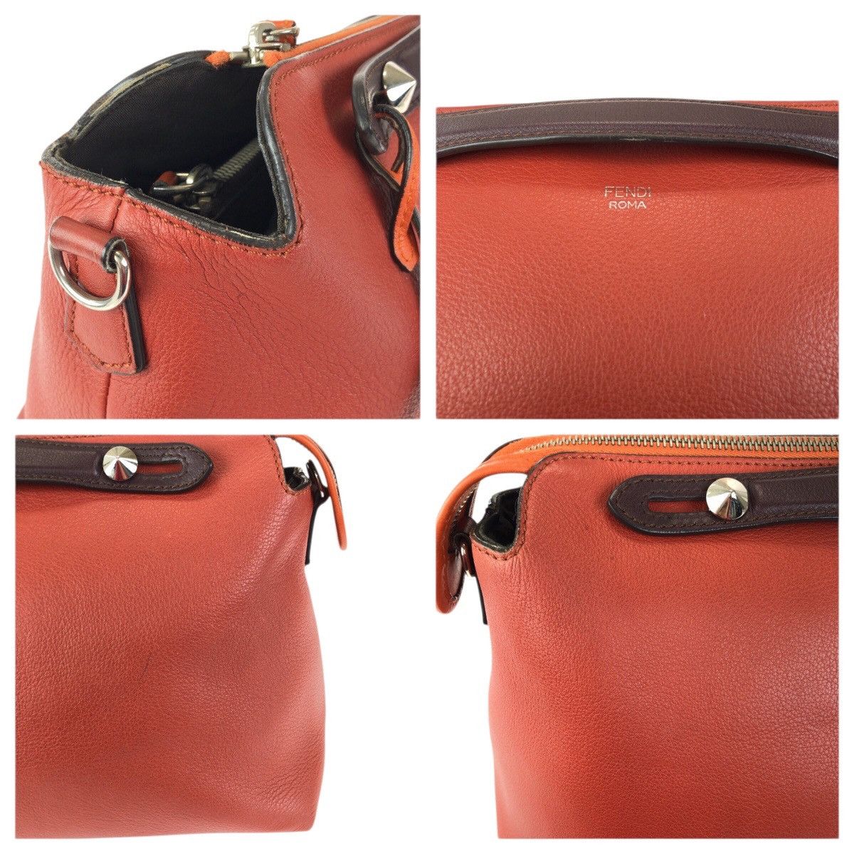Fendi Fendi Fendi By The Way Leather 2way Bag Leather Shoulder Bag DUTY FREE for USA Size ONE SIZE - 5 Thumbnail