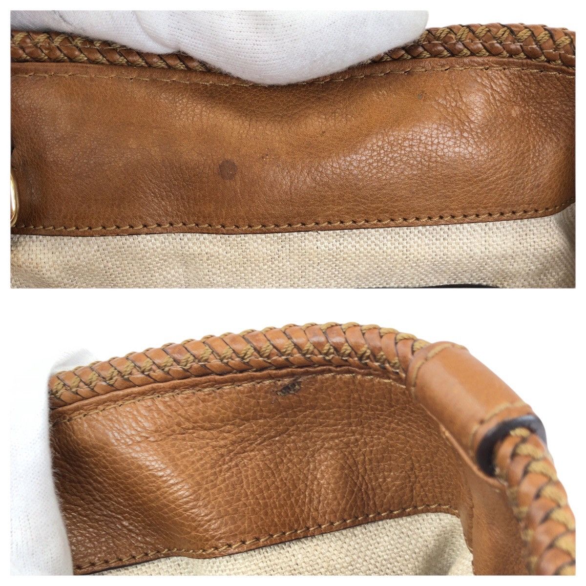 Gucci Gucci Gucci Marrakech Leather Tote Bag Leather Tote Bag 257023 DUTY FREE for USA Size ONE SIZE - 6 Thumbnail