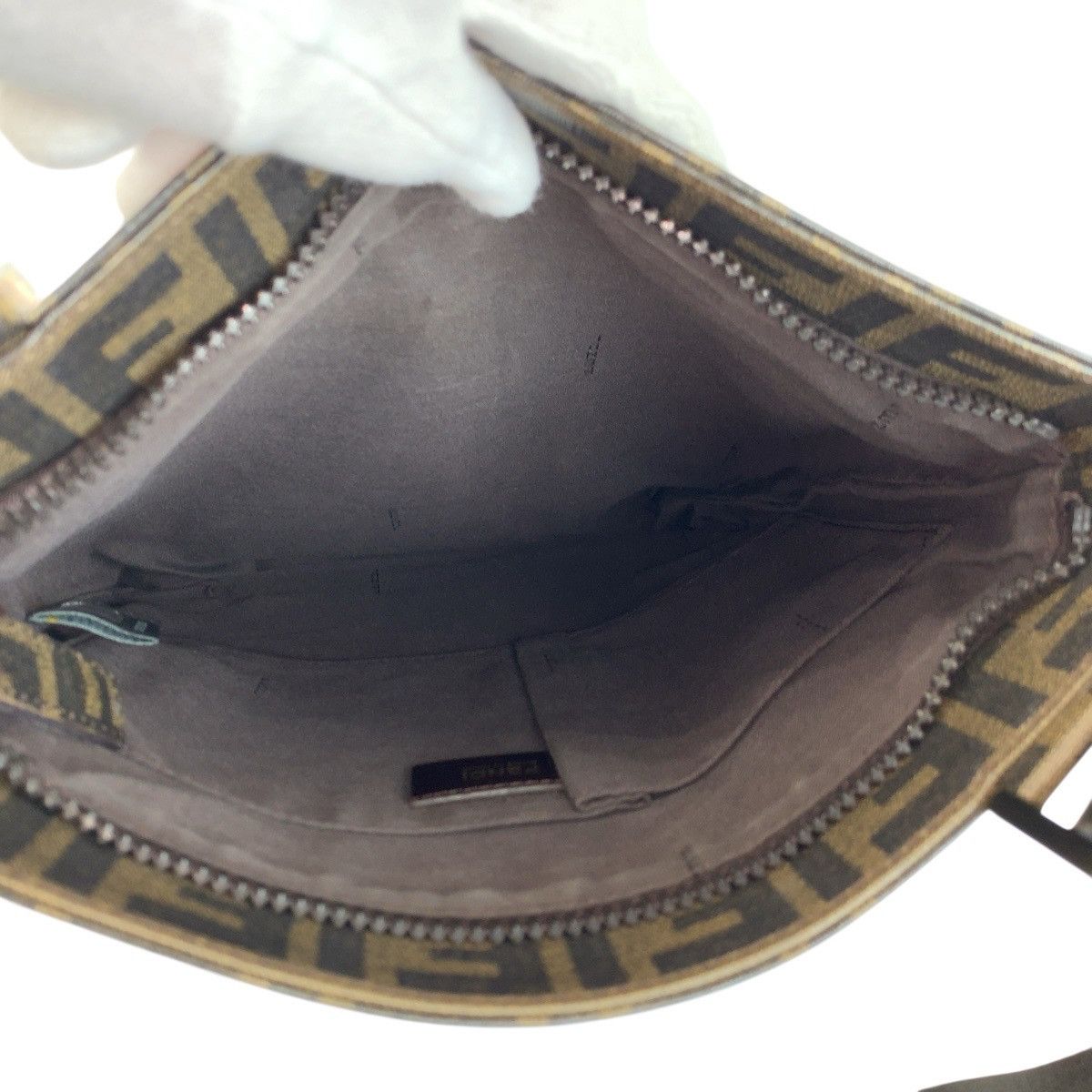 Fendi Fendi Fendi Zucca PVC shoulder bag Plastic / Synthetic Shoulder Bag 7VA207-UZD DUTY FREE for USA Size ONE SIZE - 9 Thumbnail