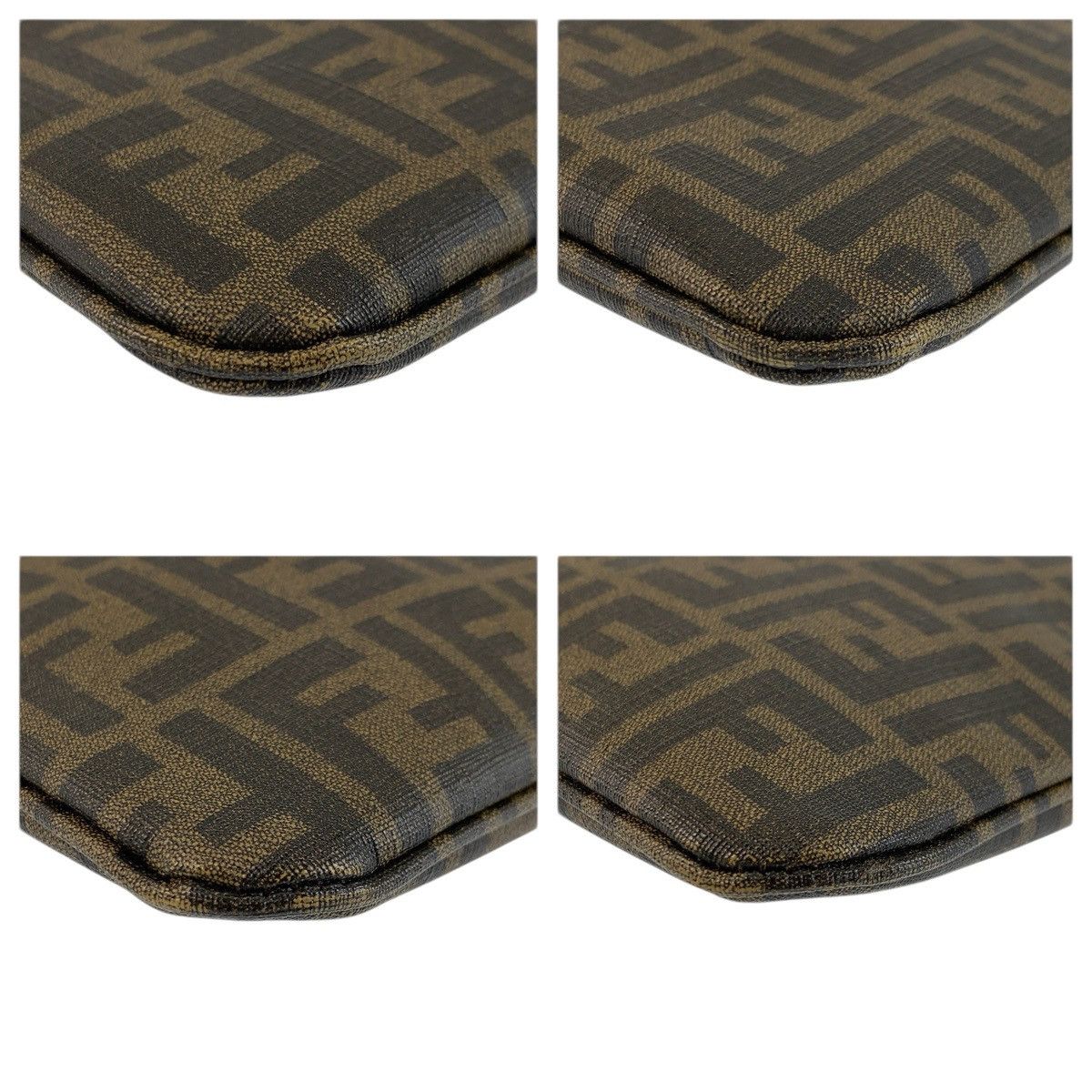 Fendi Fendi Fendi Zucca PVC shoulder bag Plastic / Synthetic Shoulder Bag 7VA207-UZD DUTY FREE for USA Size ONE SIZE - 4 Thumbnail