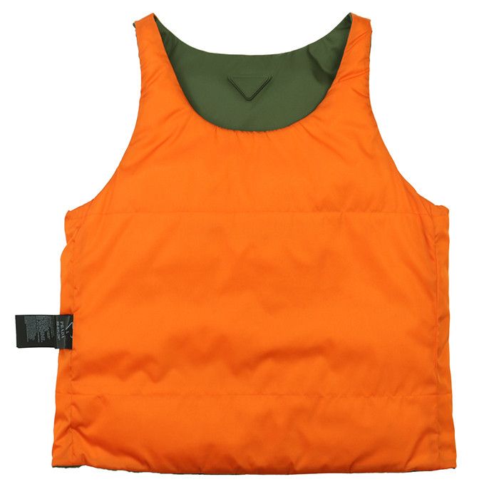 Prada Prada Prada Re-Nylon Down Vest Textile Outerwear PIUMINO DUTY FREE for USA Size ONE SIZE - 8 Thumbnail