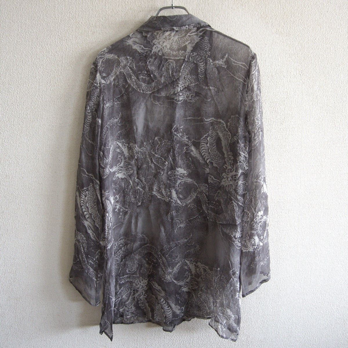 Kenzo Kenzo Dragon sheer shirt Size 40 Size US XXS / EU 40 - 2 Thumbnail