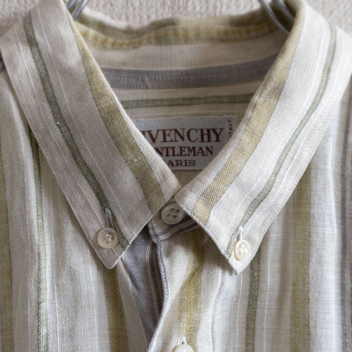 Givenchy Givenchy Linen Button-Down Shirt Size 2 Size US S / EU 44-46 / 1 - 4 Thumbnail