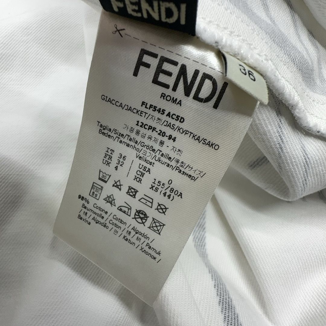 Fendi Fendi California Sky Sketch Jacket Size 36 Size XS / US 0-2 / IT 36-38 - 3 Thumbnail