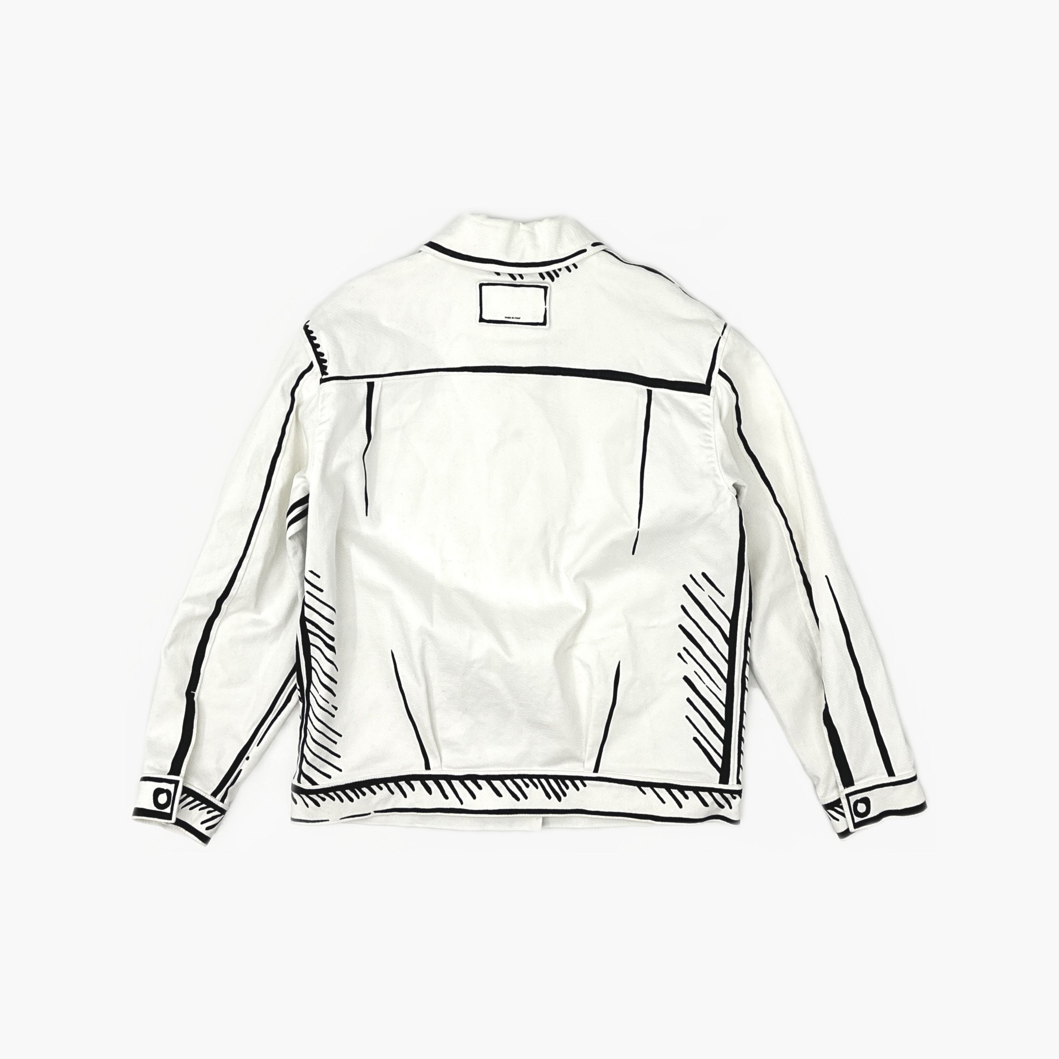 Fendi Fendi California Sky Sketch Jacket Size 36 Size XS / US 0-2 / IT 36-38 - 2 Thumbnail