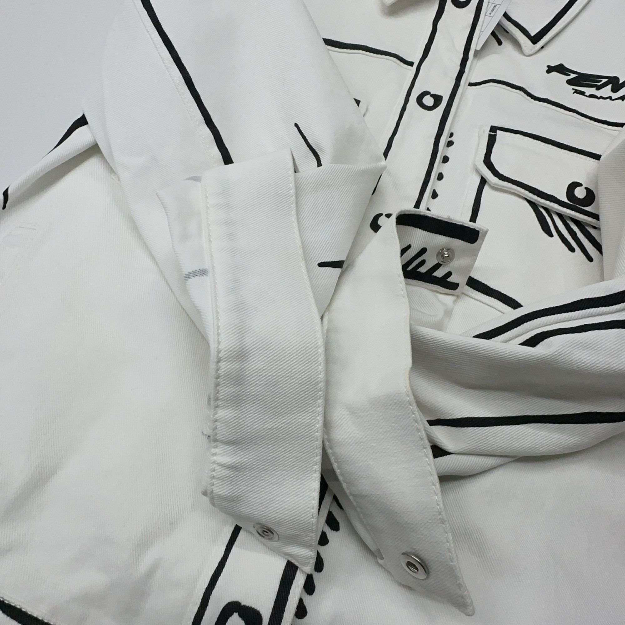 Fendi Fendi California Sky Sketch Jacket Size 36 Size XS / US 0-2 / IT 36-38 - 8 Thumbnail