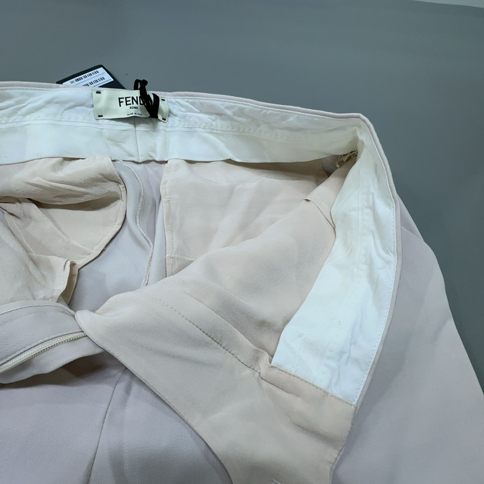 Fendi Fendi Almond Gabardine Flared Pants Size IT 42 Size 28" / US 6 / IT 42 - 7 Thumbnail