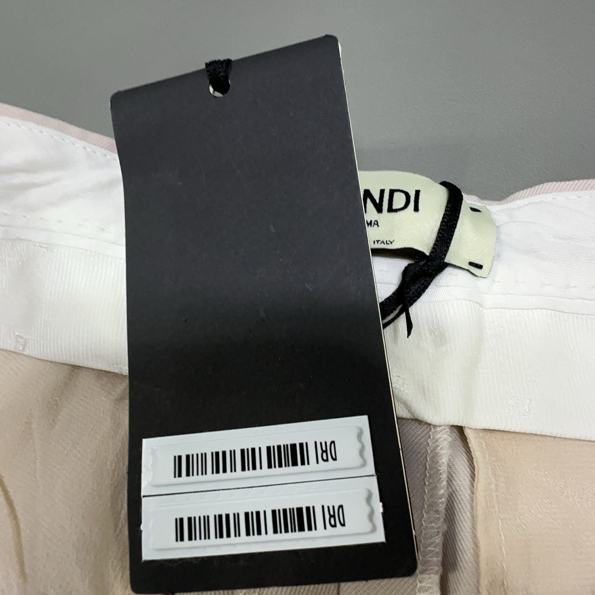 Fendi Fendi Almond Gabardine Flared Pants Size IT 42 Size 28" / US 6 / IT 42 - 4 Thumbnail