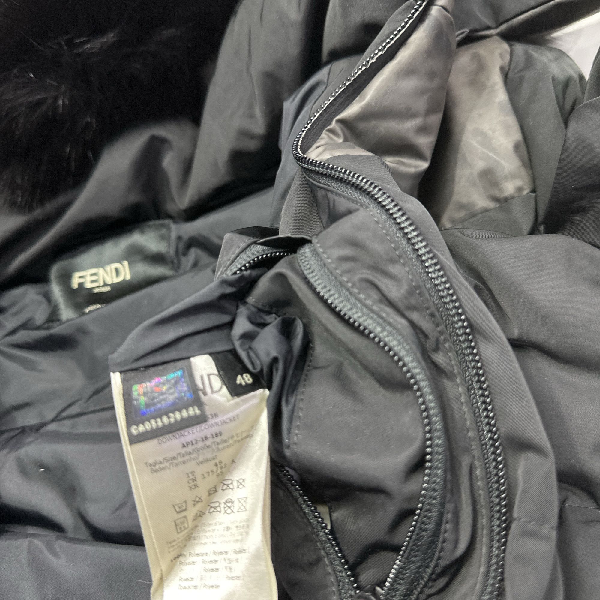 Fendi Fendi Monogram Puffer Jacket Size 48 Size US M / EU 48-50 / 2 - 3 Thumbnail