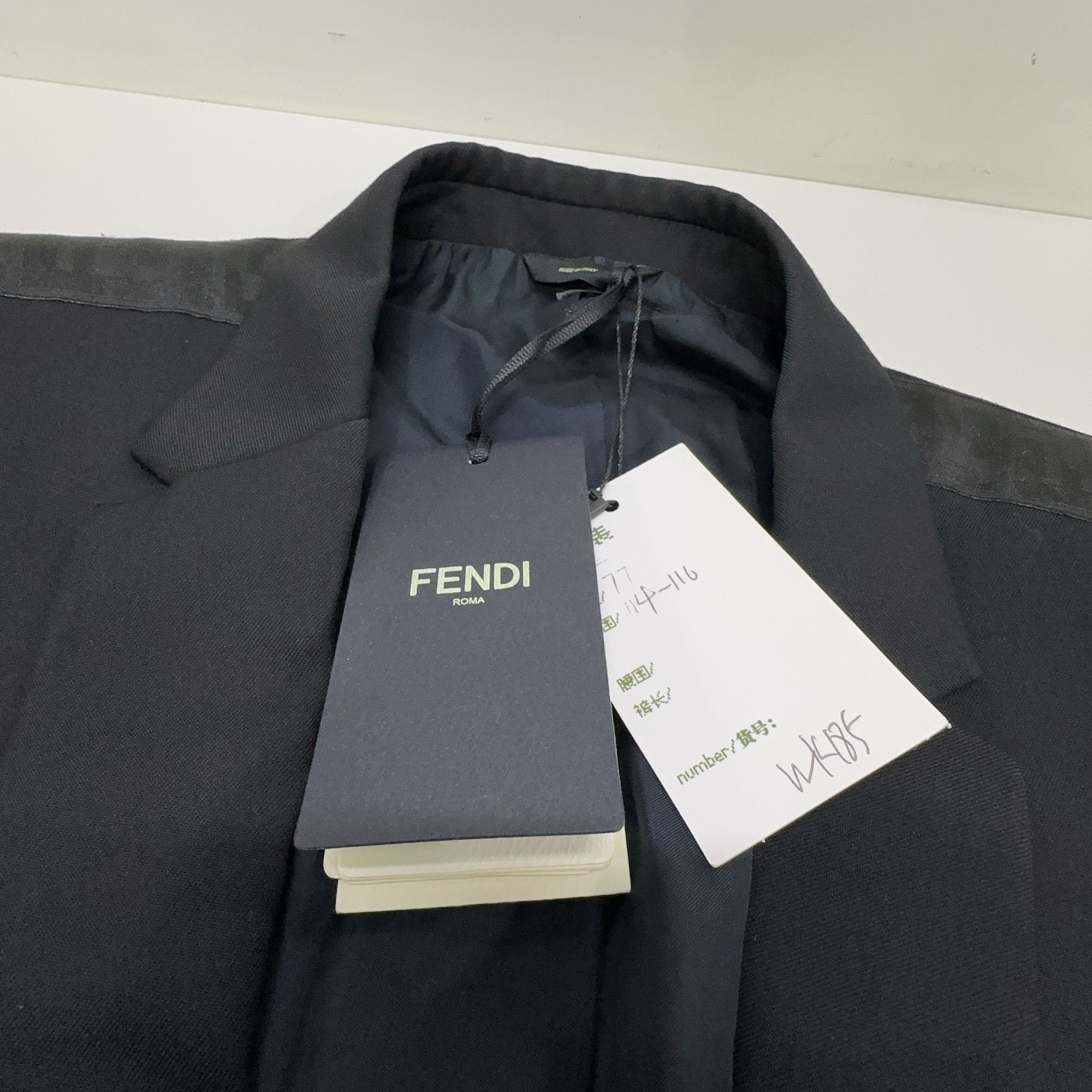Fendi Fendi FF Logo Trim Blazer Size 42R Size 42R - 6 Thumbnail