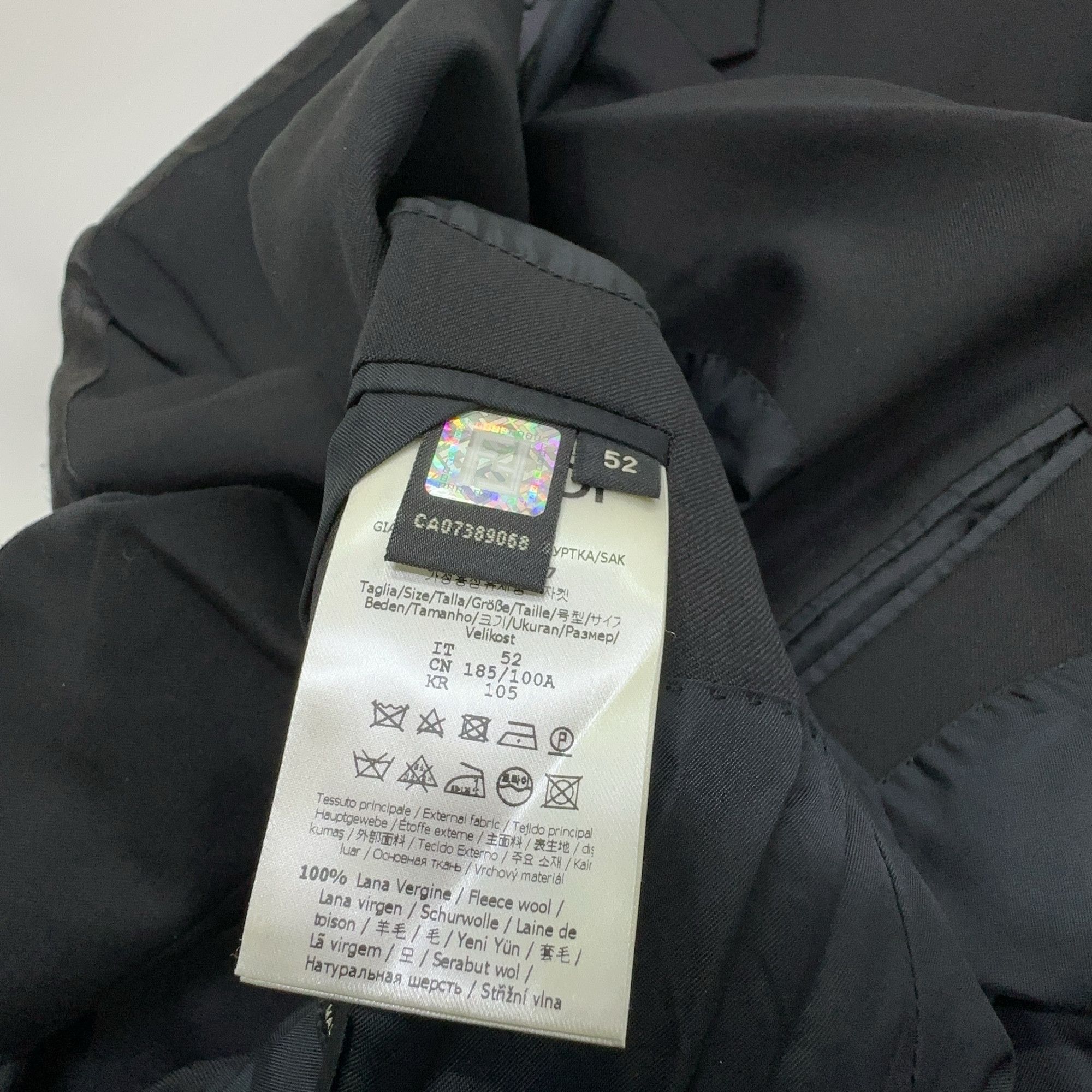Fendi Fendi FF Logo Trim Blazer Size 42R Size 42R - 3 Thumbnail