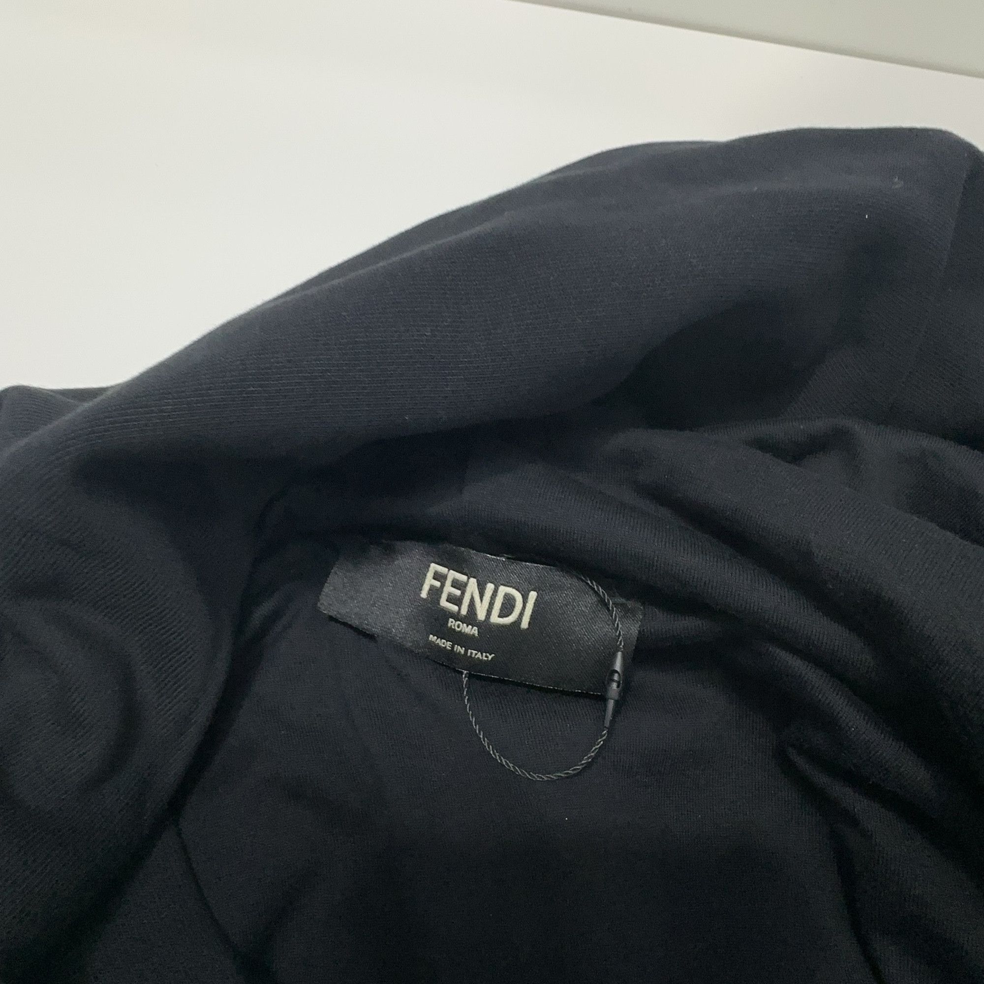 Fendi Fendi FF Monogram Stripe Hoodie Size L Size US L / EU 52-54 / 3 - 5 Thumbnail