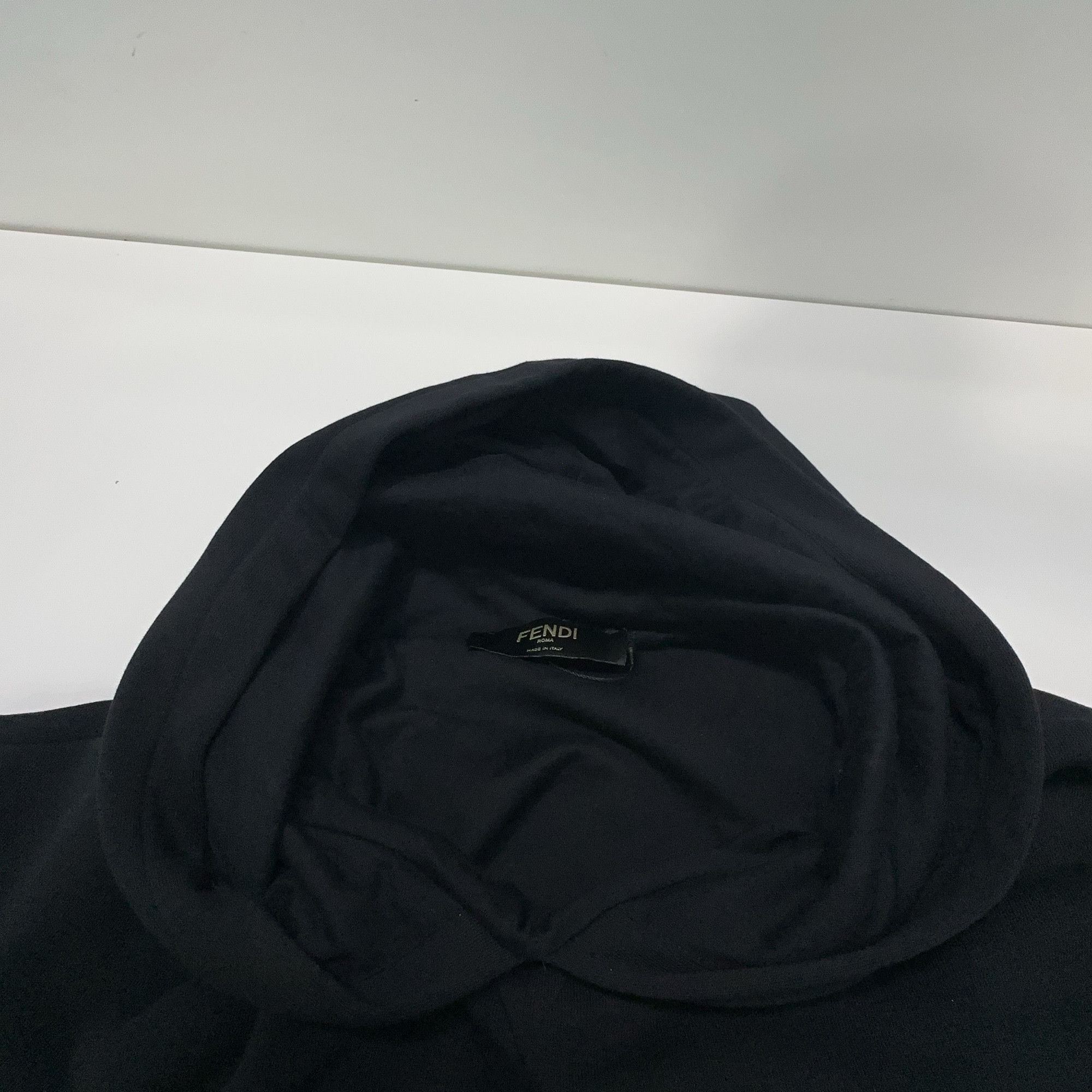 Fendi Fendi FF Monogram Stripe Hoodie Size L Size US L / EU 52-54 / 3 - 6 Thumbnail