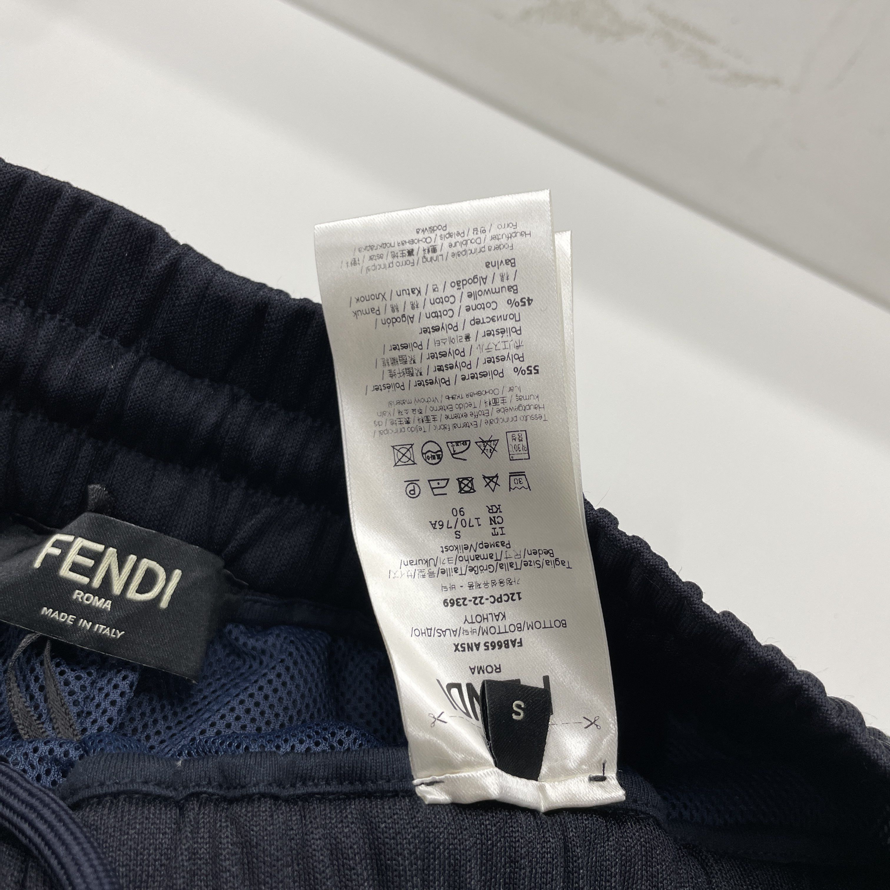 Fendi Fendi FF Logo Stripe Shorts Size S Size US 30 / EU 46 - 4 Thumbnail