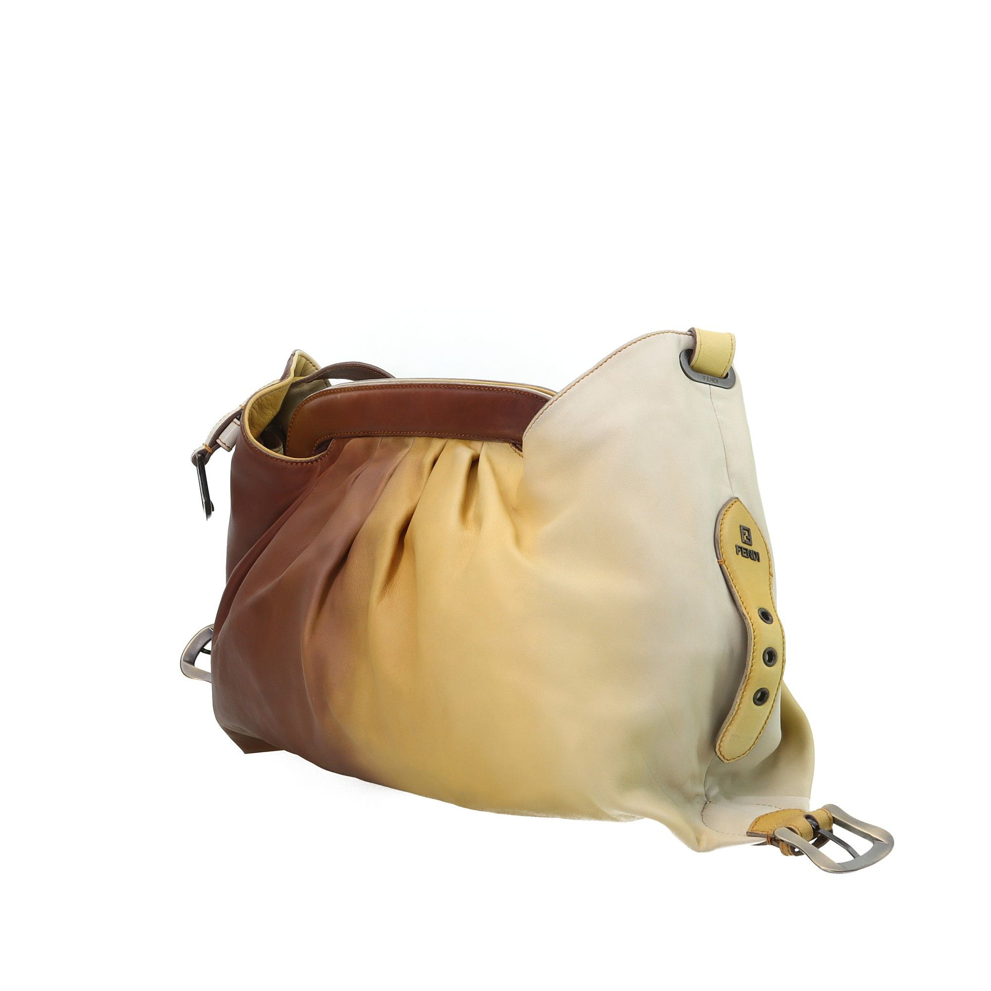 Fendi Fendi Ombre Leather Shoulder Bag ONE SIZE Size ONE SIZE - 2 Thumbnail