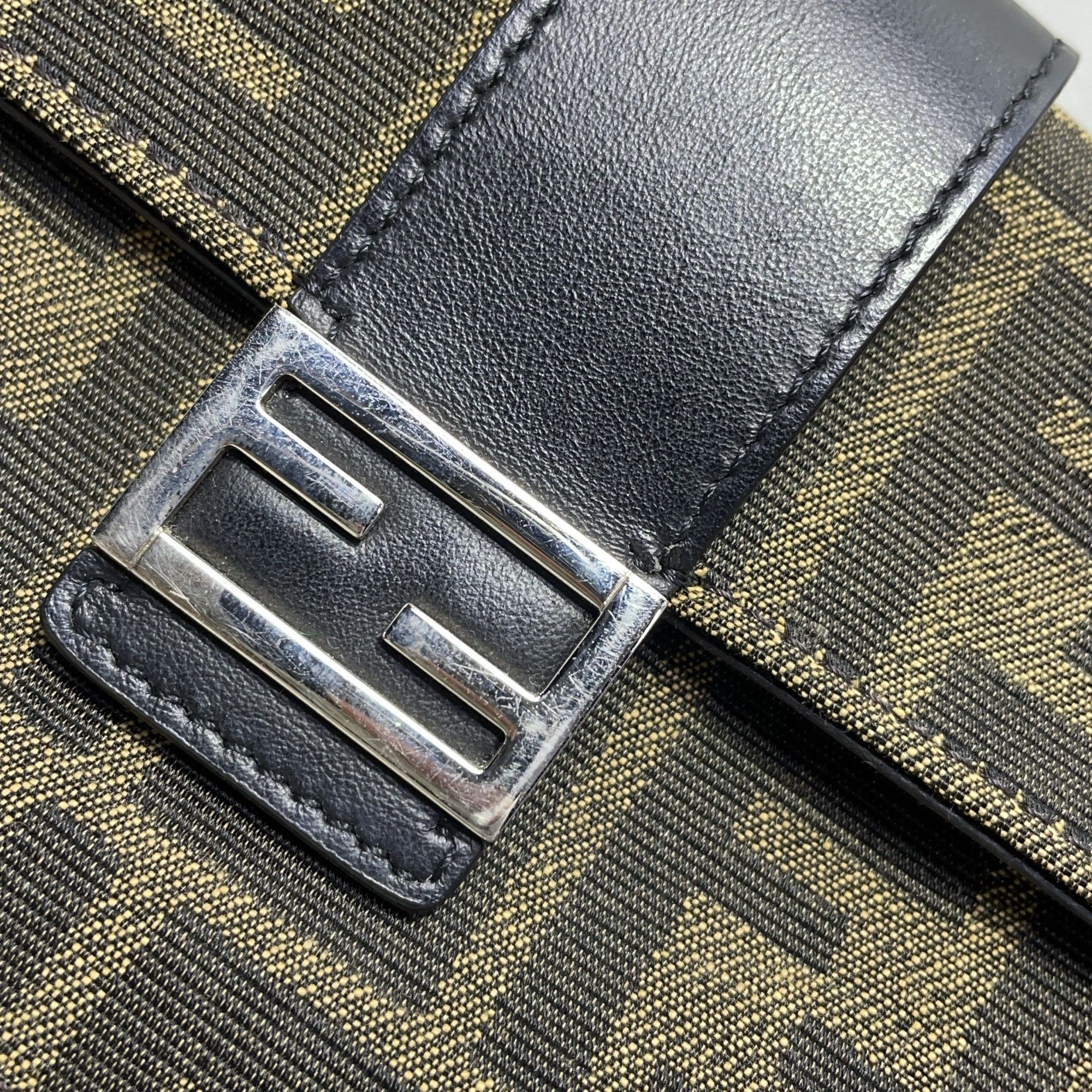 Fendi Fendi Baguette FF Jacquard Bag Size ONE SIZE - 8 Thumbnail