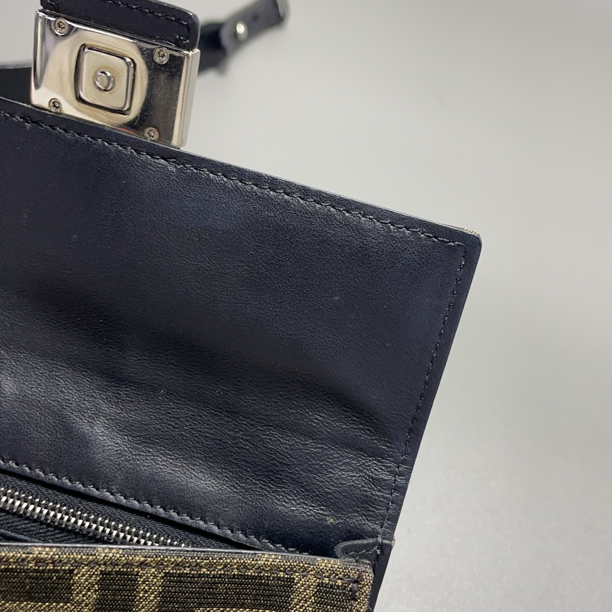 Fendi Fendi Baguette FF Jacquard Bag Size ONE SIZE - 9 Thumbnail