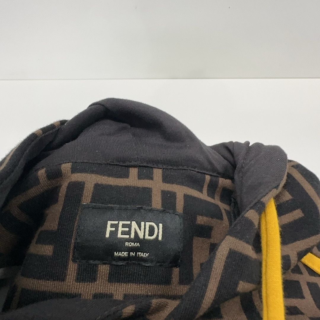Fendi Fendi Monogram Hoodie Size M Size US M / EU 48-50 / 2 - 5 Thumbnail
