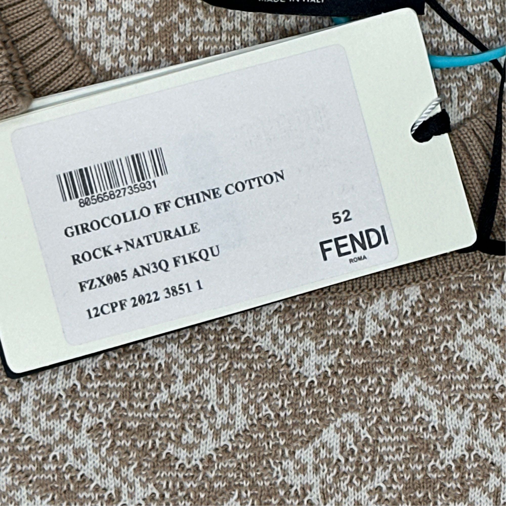Fendi Fendi FF Logo Knit Sweater Size L Size US L / EU 52-54 / 3 - 3 Thumbnail