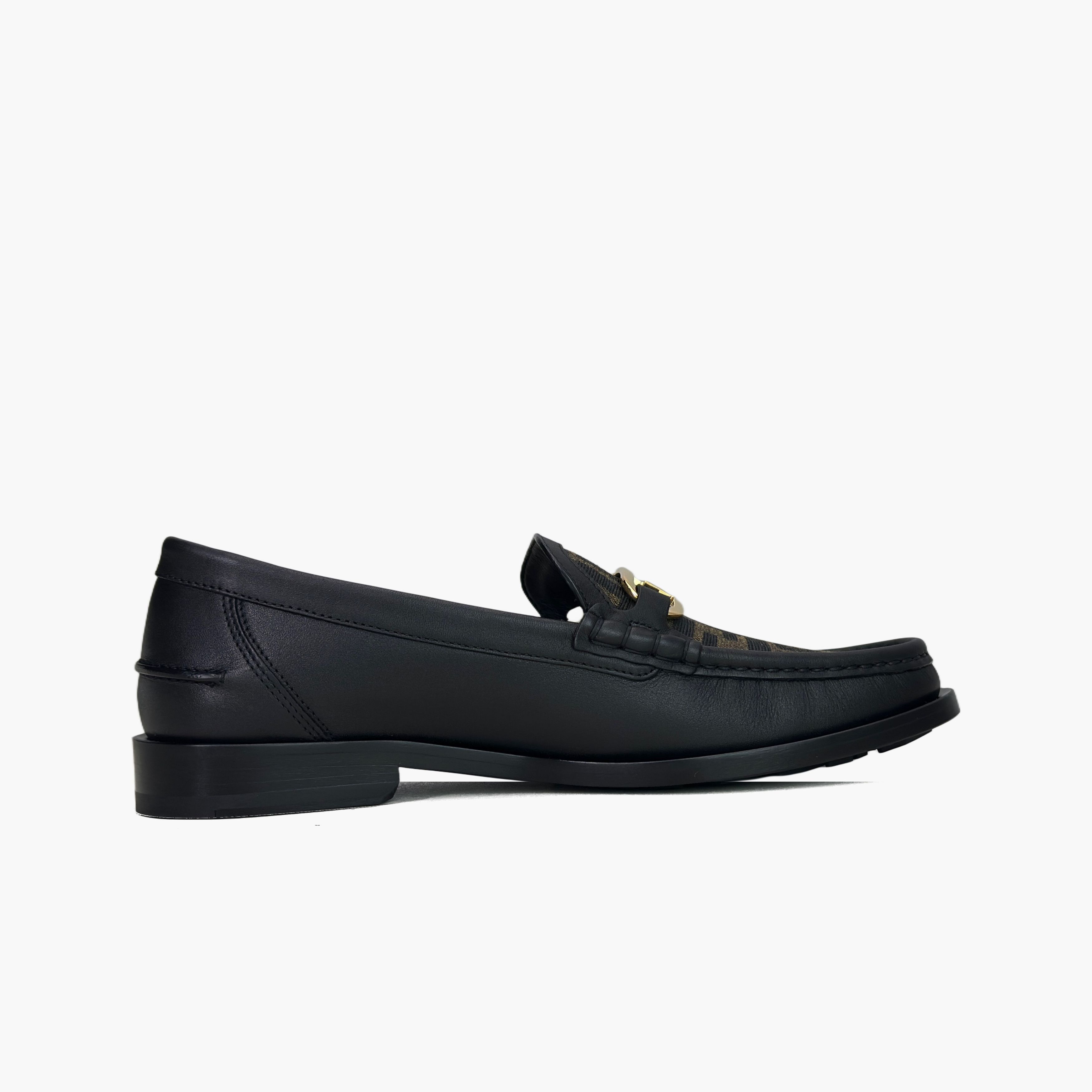 Fendi Fendi O'Lock FF Logo Leather Loafers Size 40.5 Size US 7.5 / EU 40-41 - 2 Thumbnail