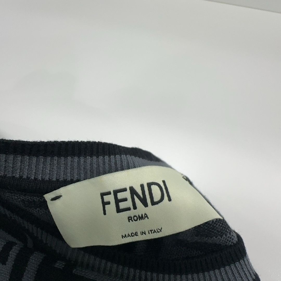 Fendi Fendi FF Logo Pullover Size IT 42 Size M / US 6-8 / IT 42-44 - 3 Thumbnail