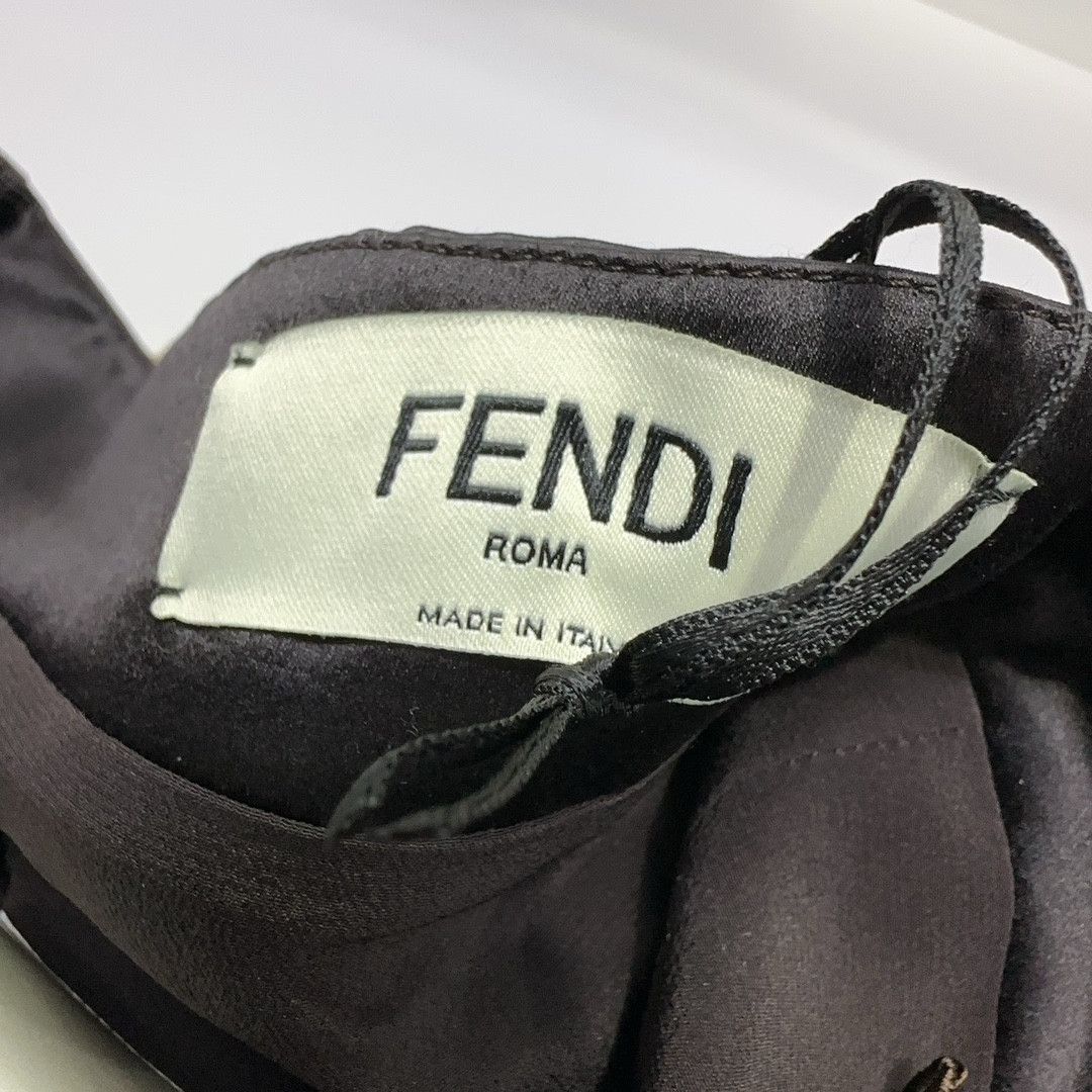 Fendi Fendi Pleated Mini Skirt Size 40 Size 27" / US 4 / IT 40 - 4 Thumbnail