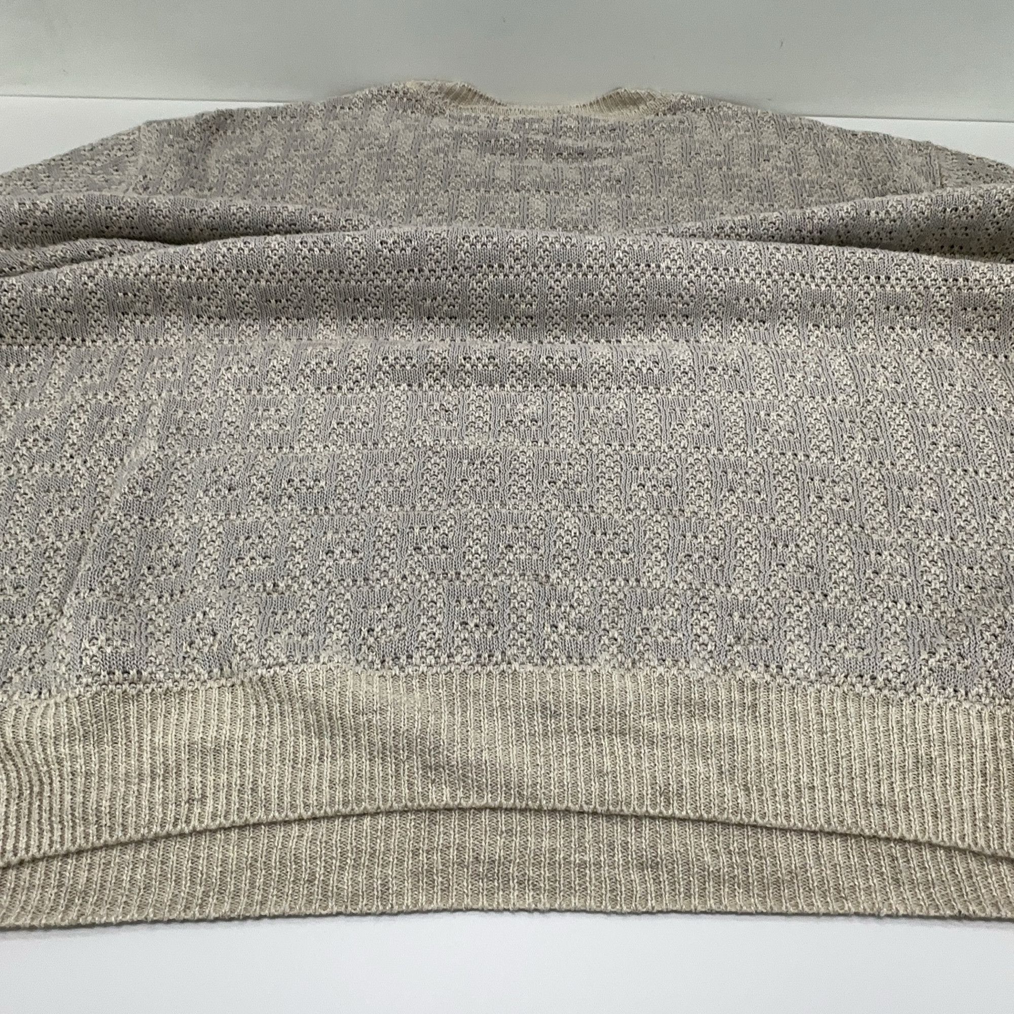 Fendi Fendi Textured Knit Sweater Gray Size 52 Size US L / EU 52-54 / 3 - 14 Thumbnail
