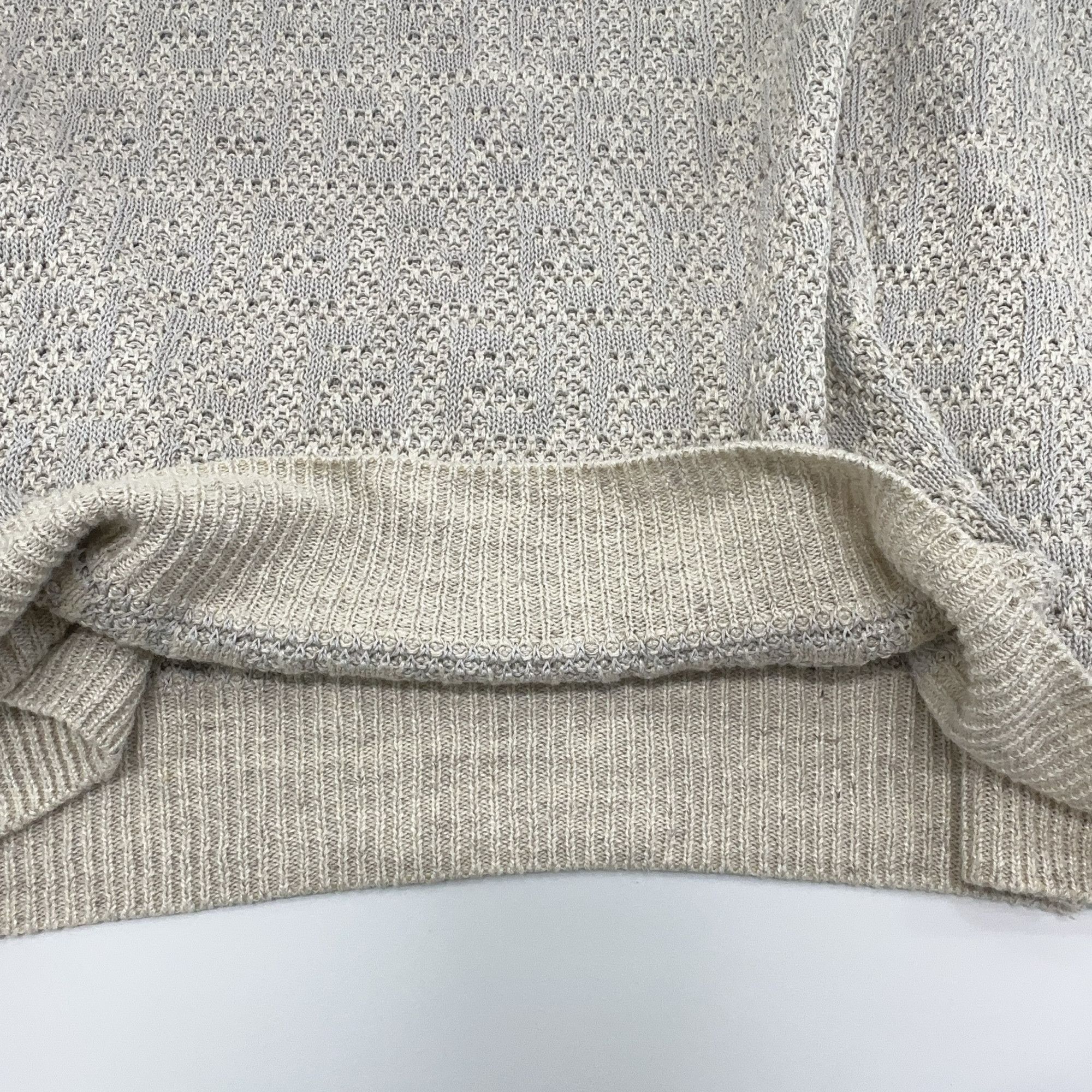 Fendi Fendi Textured Knit Sweater Gray Size 52 Size US L / EU 52-54 / 3 - 8 Thumbnail