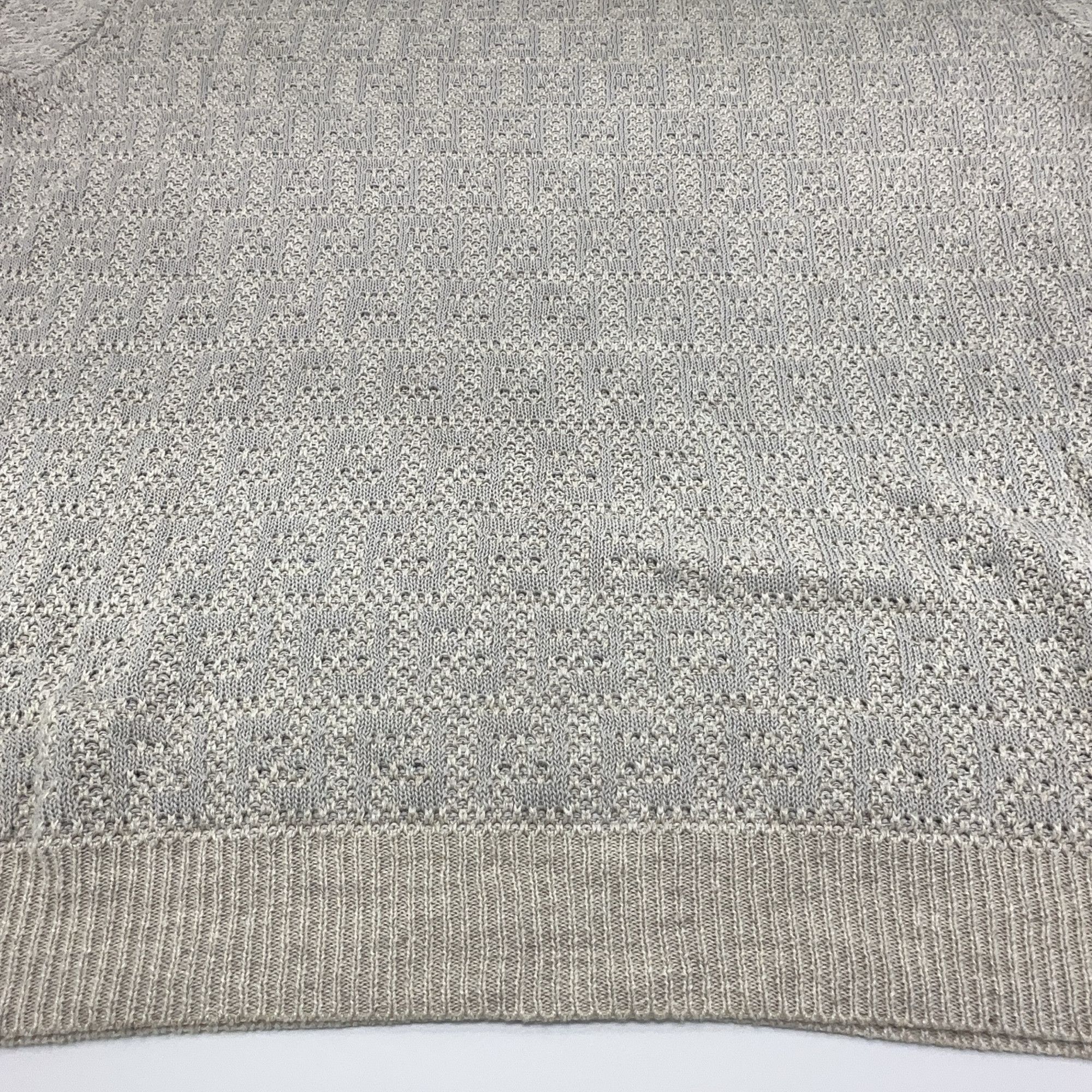 Fendi Fendi Textured Knit Sweater Gray Size 52 Size US L / EU 52-54 / 3 - 7 Thumbnail