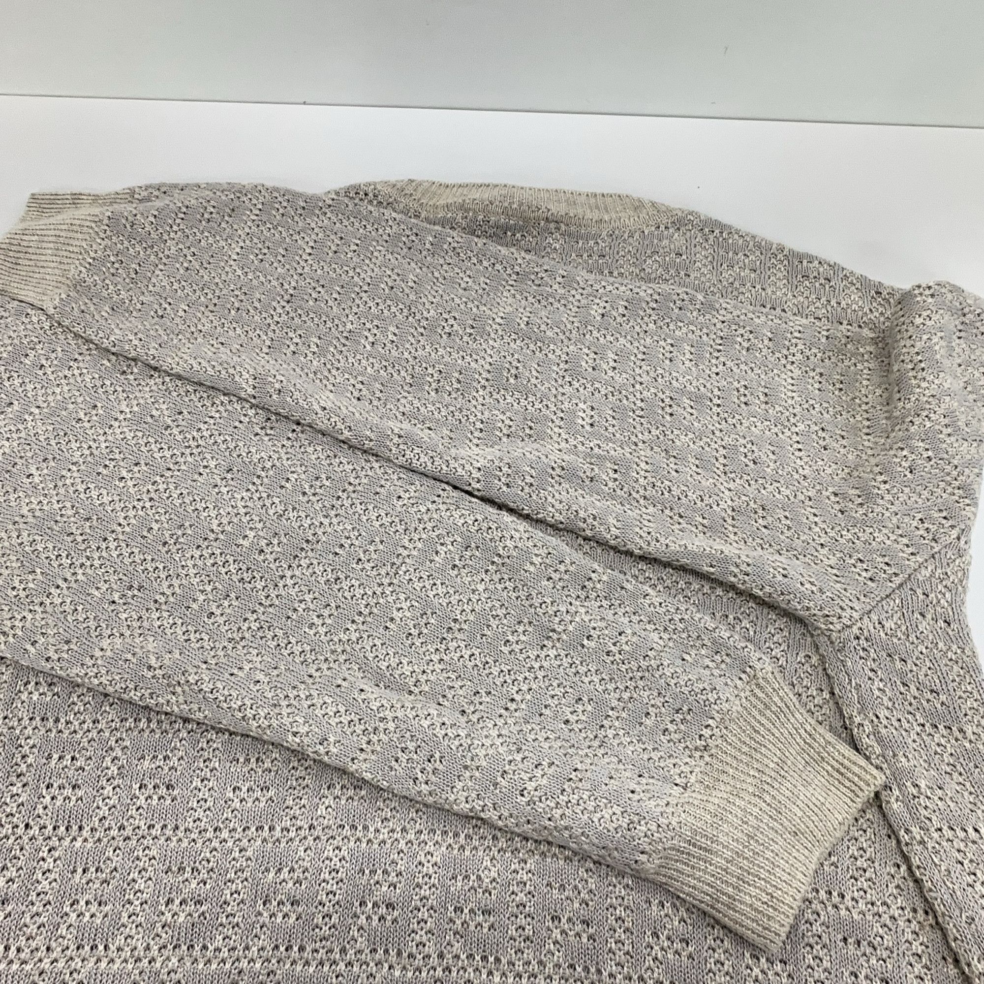 Fendi Fendi Textured Knit Sweater Gray Size 52 Size US L / EU 52-54 / 3 - 10 Thumbnail