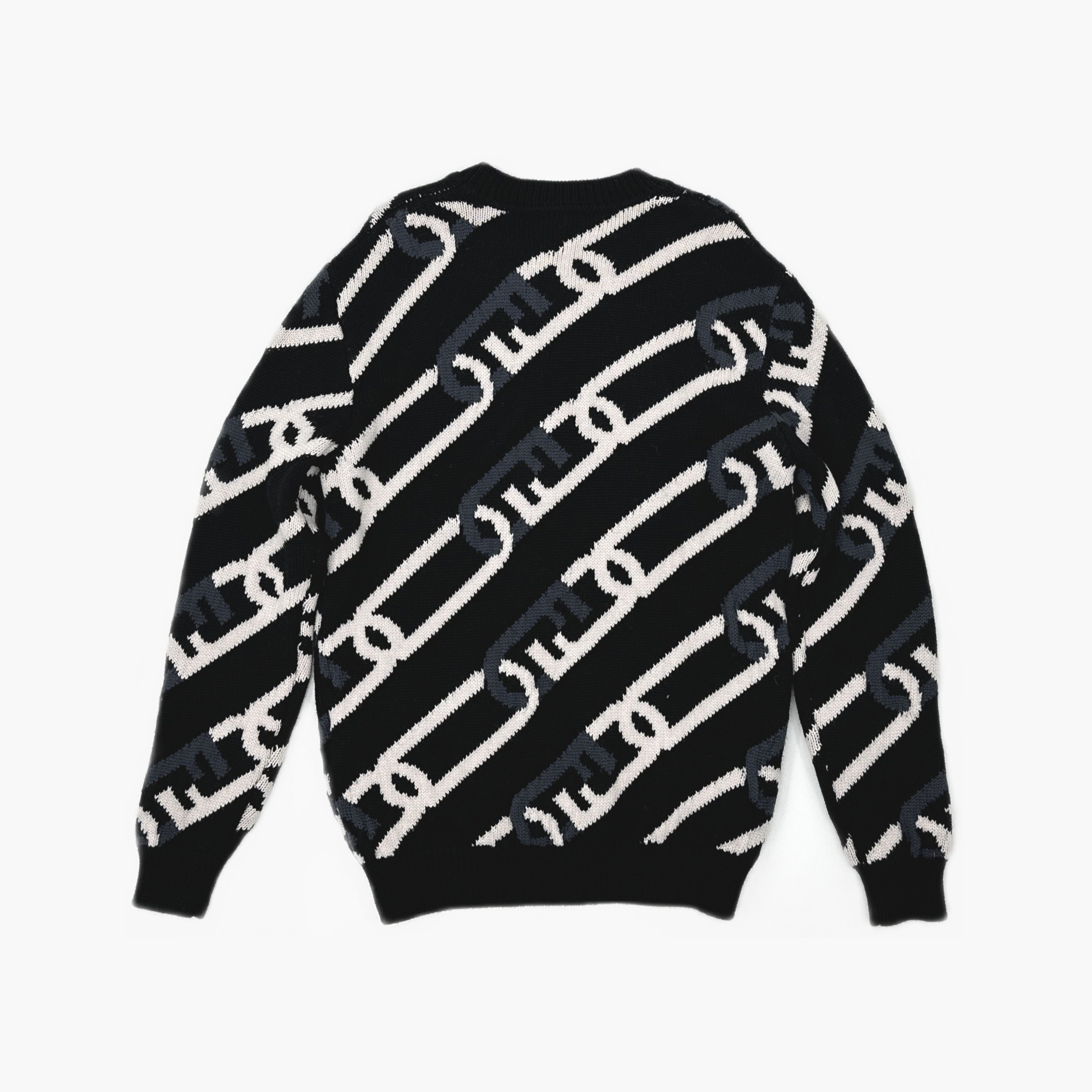 Fendi Fendi O'Lock Pattern Wool Sweater Size S Size US S / EU 44-46 / 1 - 2 Thumbnail
