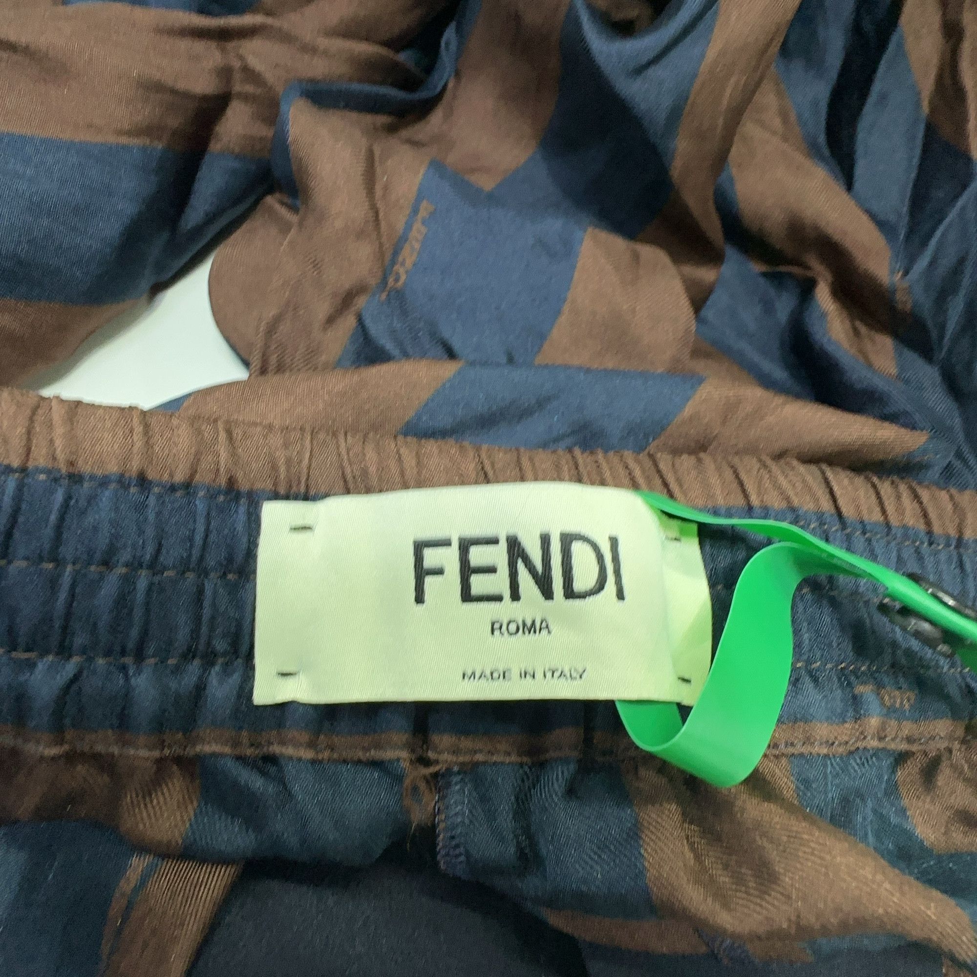 Fendi Fendi Striped Silk Pants Size 40 Size 27" / US 4 / IT 40 - 3 Thumbnail