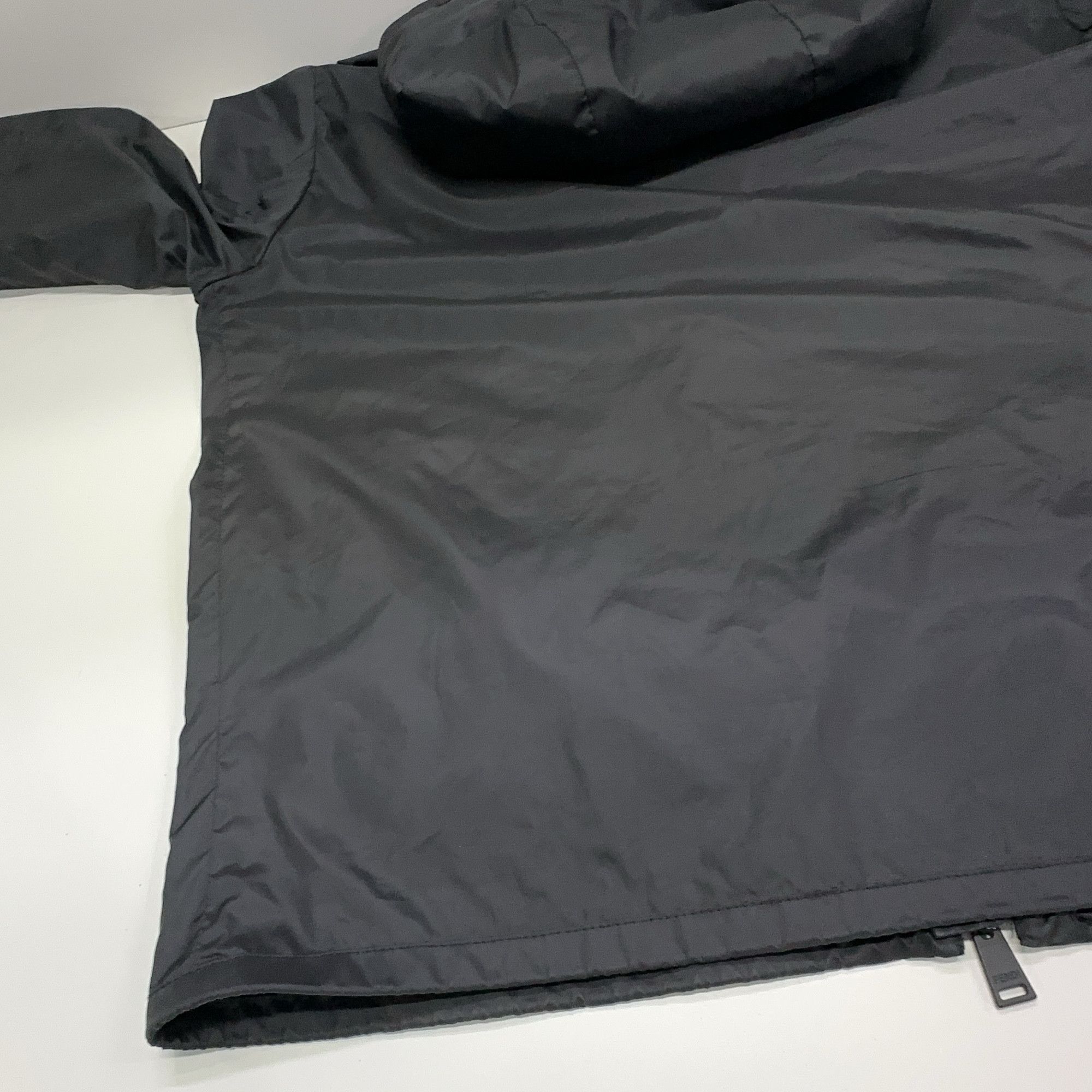 Fendi Fendi Crystal Logo Hooded Windbreaker Size M Size US M / EU 48-50 / 2 - 18 Thumbnail