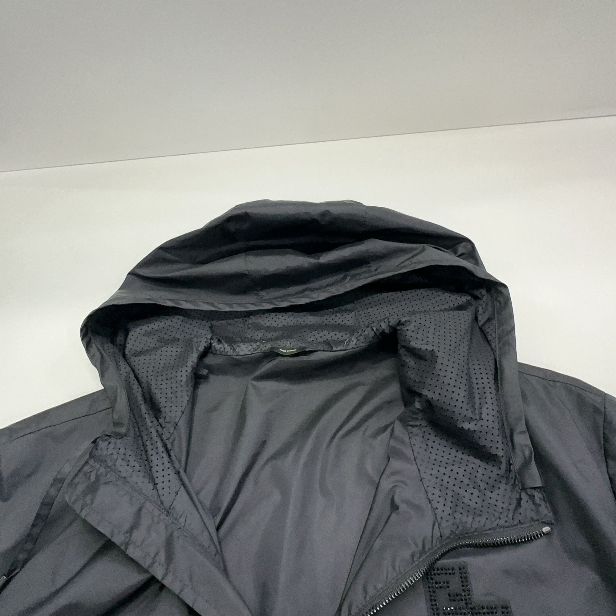Fendi Fendi Crystal Logo Hooded Windbreaker Size M Size US M / EU 48-50 / 2 - 5 Thumbnail