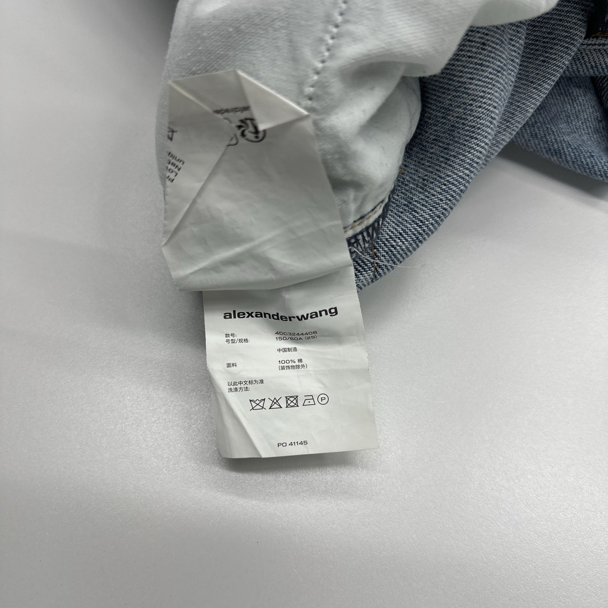 Alexander Wang Alexander Wang Logo Strap Jeans Size 25 Size 25" / US 0 / IT 36 - 5 Thumbnail
