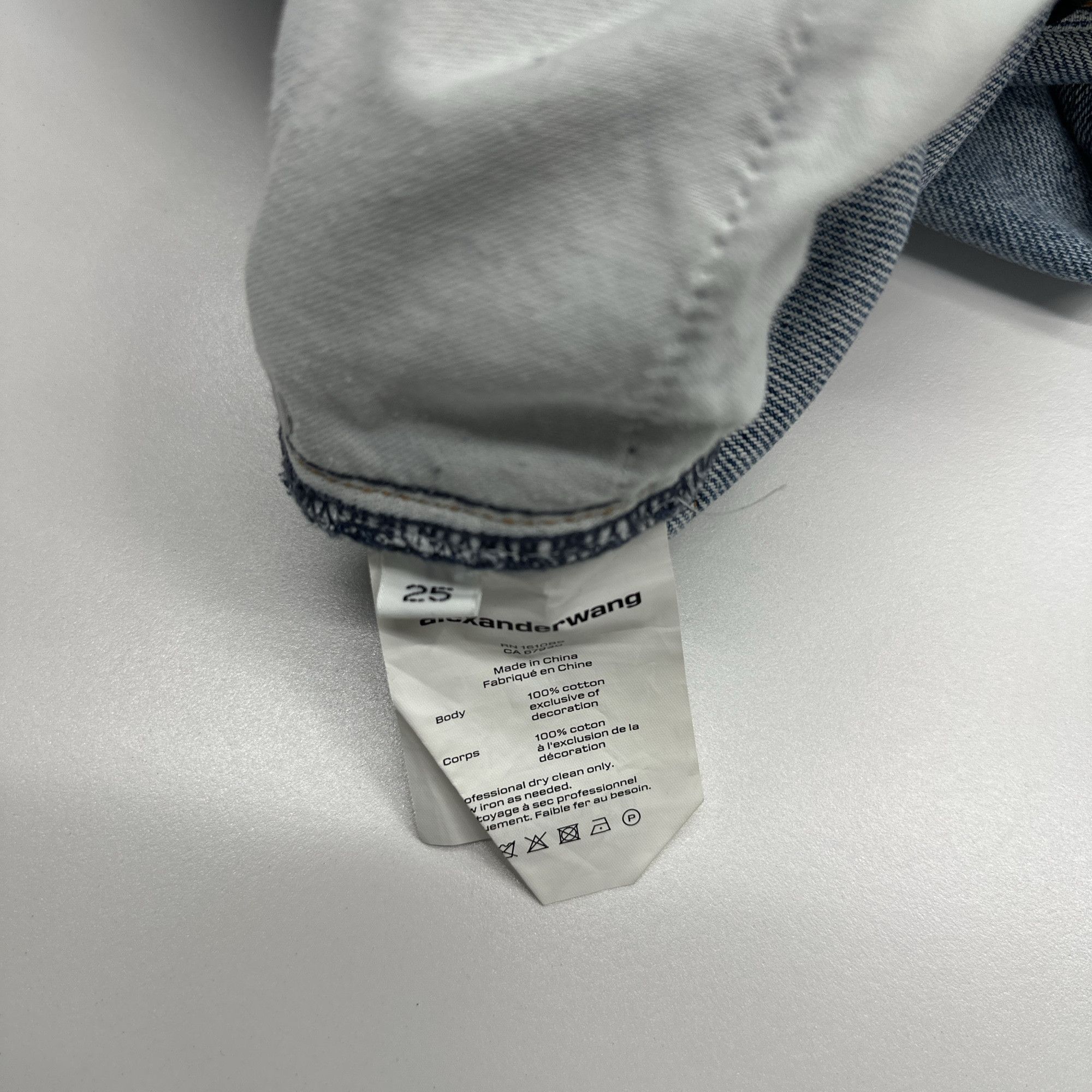 Alexander Wang Alexander Wang Logo Strap Jeans Size 25 Size 25" / US 0 / IT 36 - 4 Thumbnail