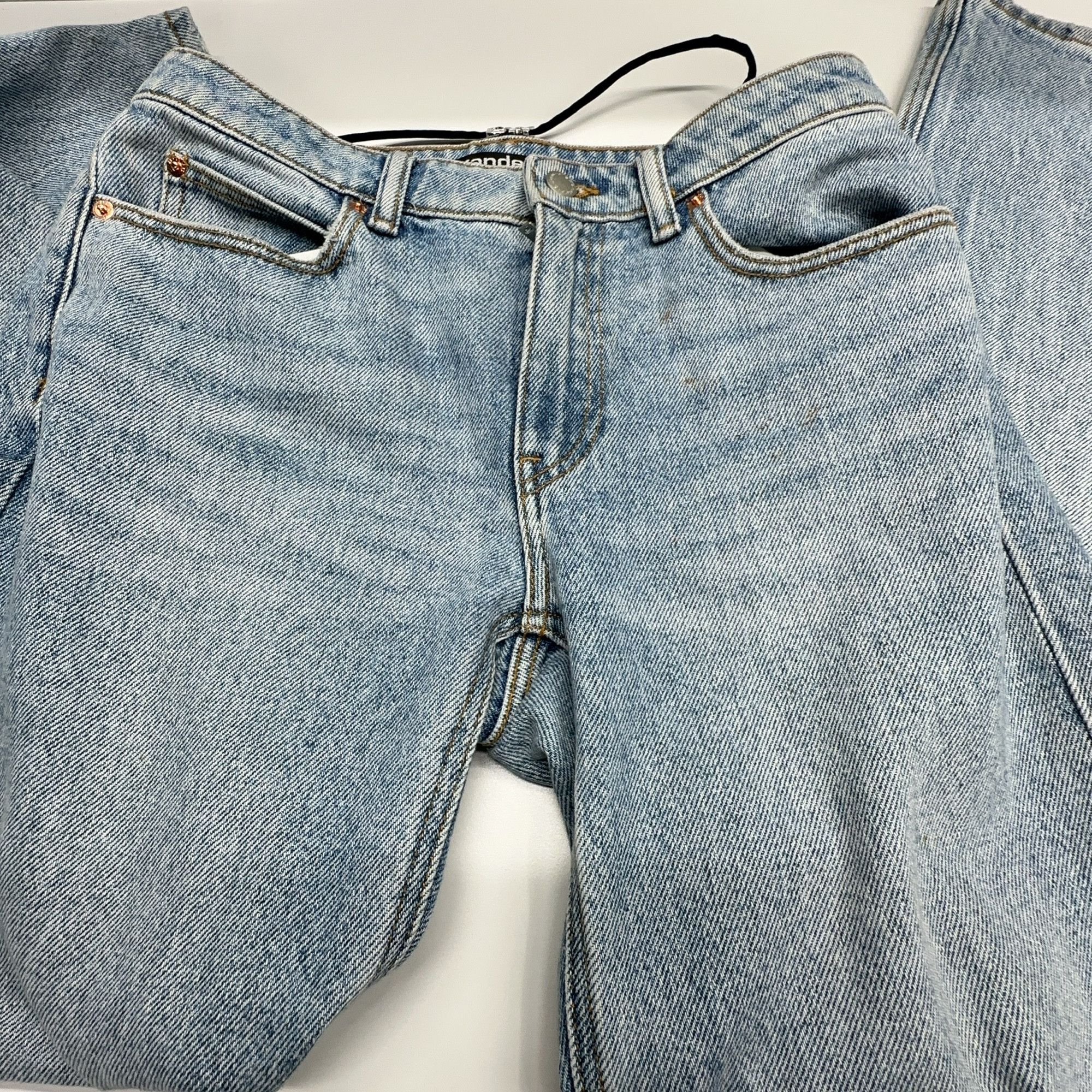 Alexander Wang Alexander Wang Logo Strap Jeans Size 25 Size 25" / US 0 / IT 36 - 6 Thumbnail