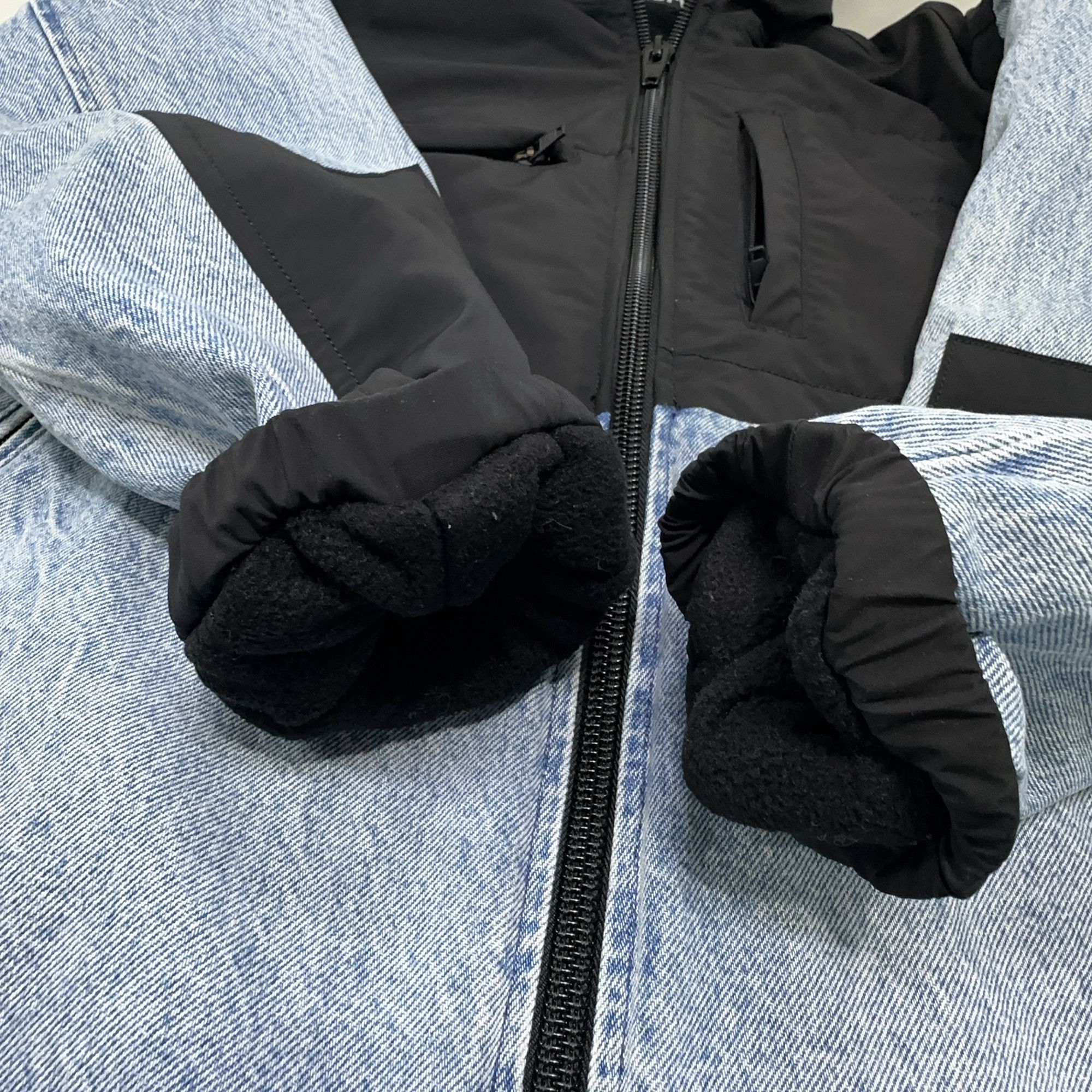Alexander Wang Alexander Wang Colorblock Denim Jacket XXS Size XXS / US 00 / IT 34 - 6 Thumbnail