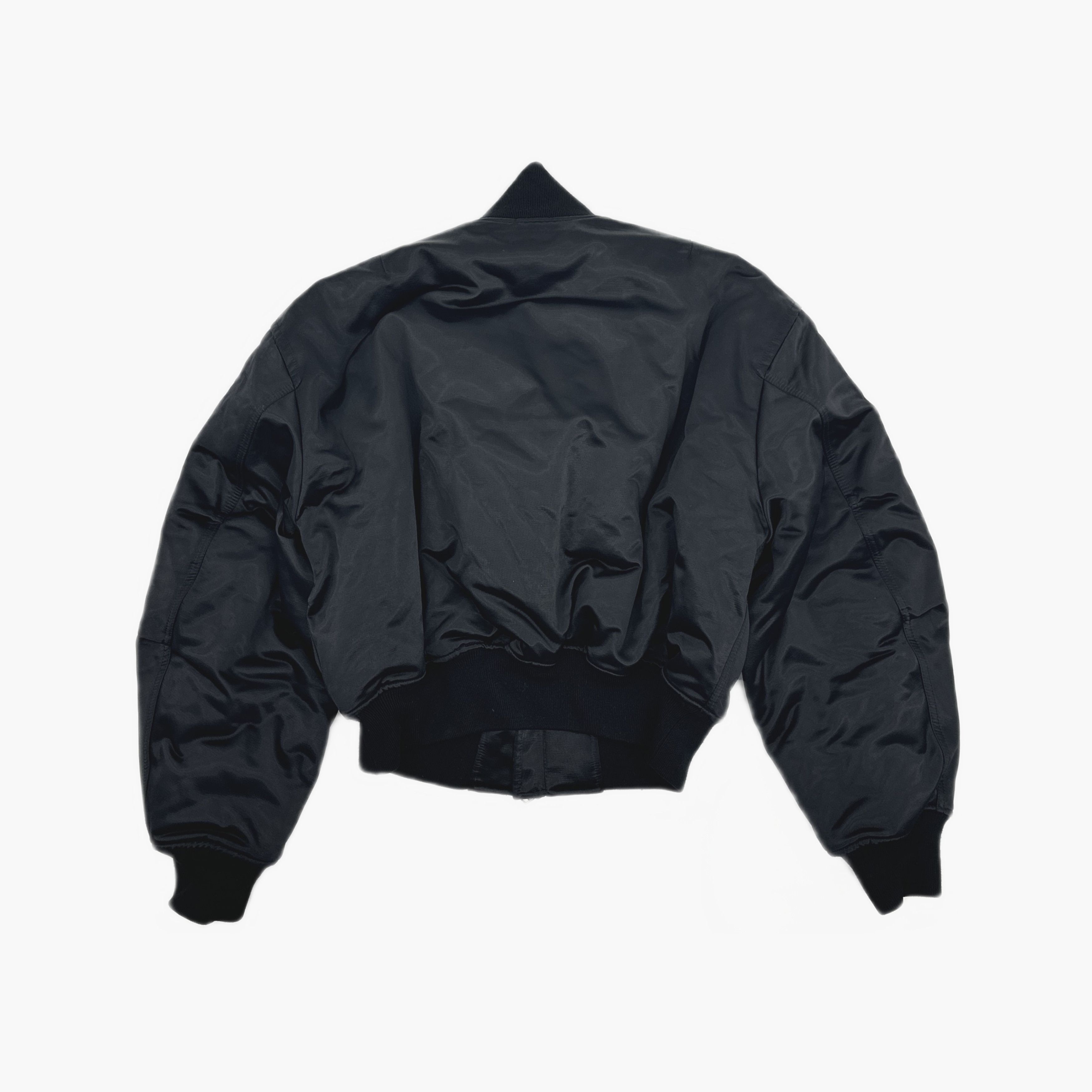 Alexander Wang Alexander Wang Black Bomber Jacket Size M Size US M / EU 48-50 / 2 - 2 Thumbnail