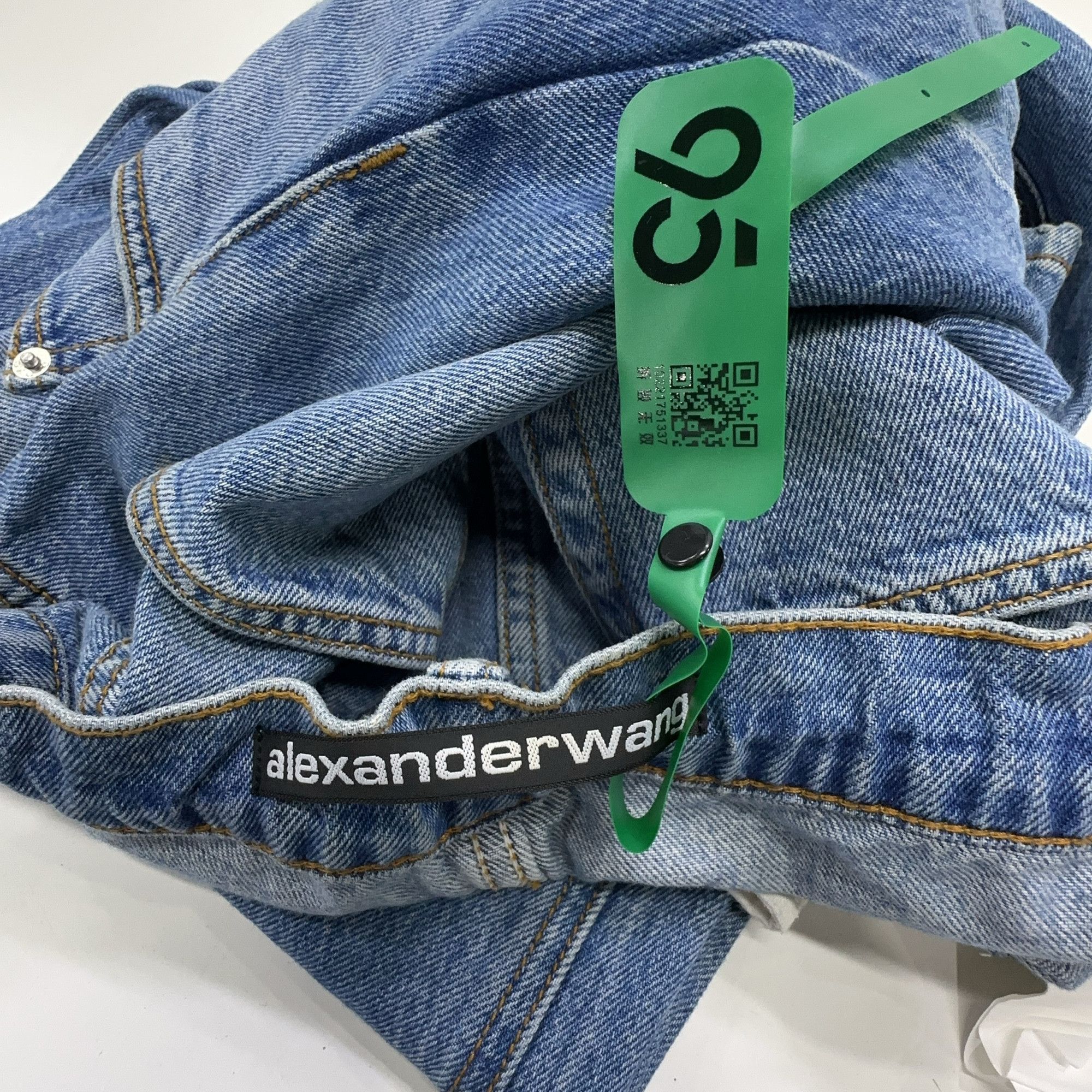 Alexander Wang Alexander Wang Logo Jeans Size XS Size 26" / US 2 / IT 38 - 3 Thumbnail