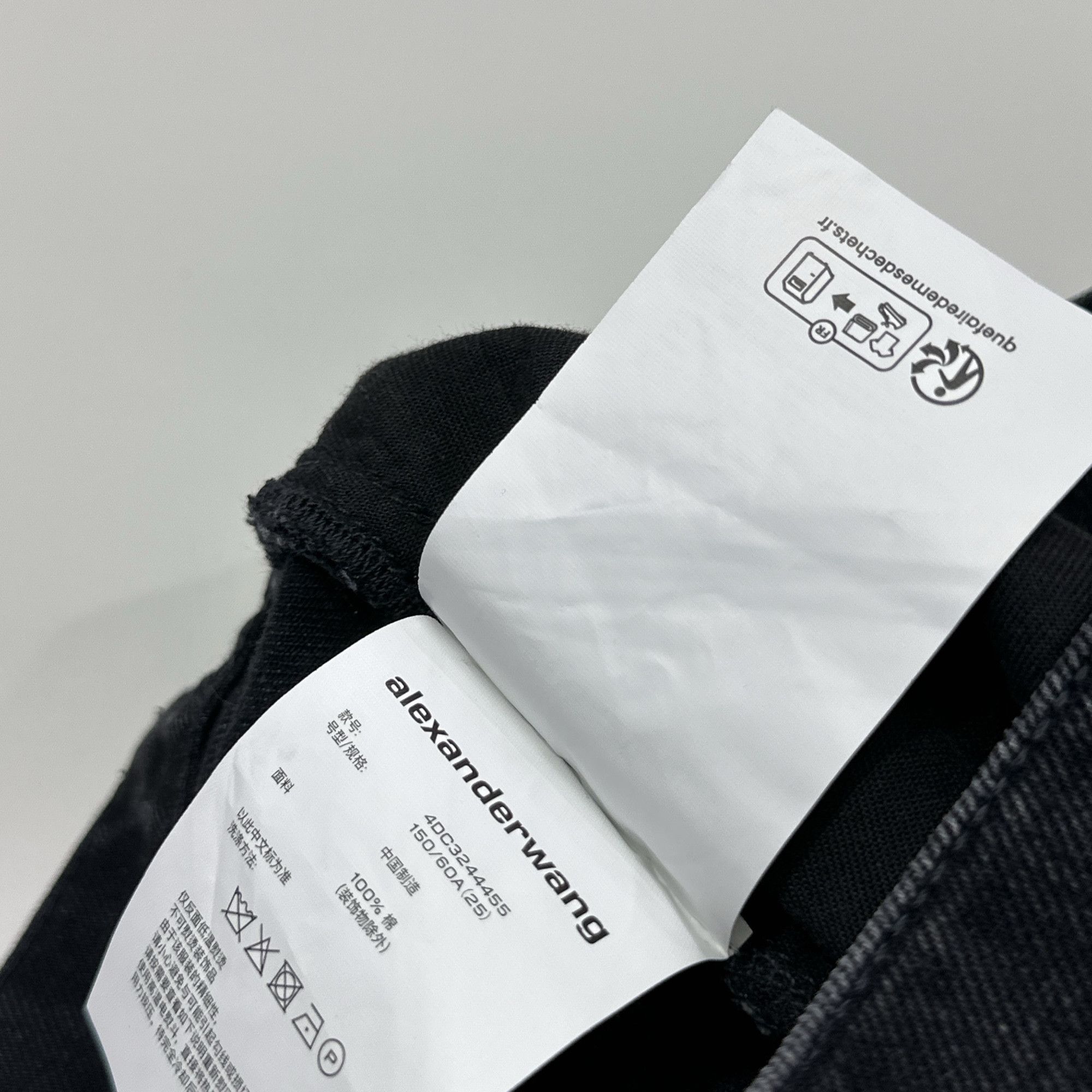 Alexander Wang Alexander Wang Crystal Logo Jeans Size 25 Size 25" / US 0 / IT 36 - 5 Thumbnail