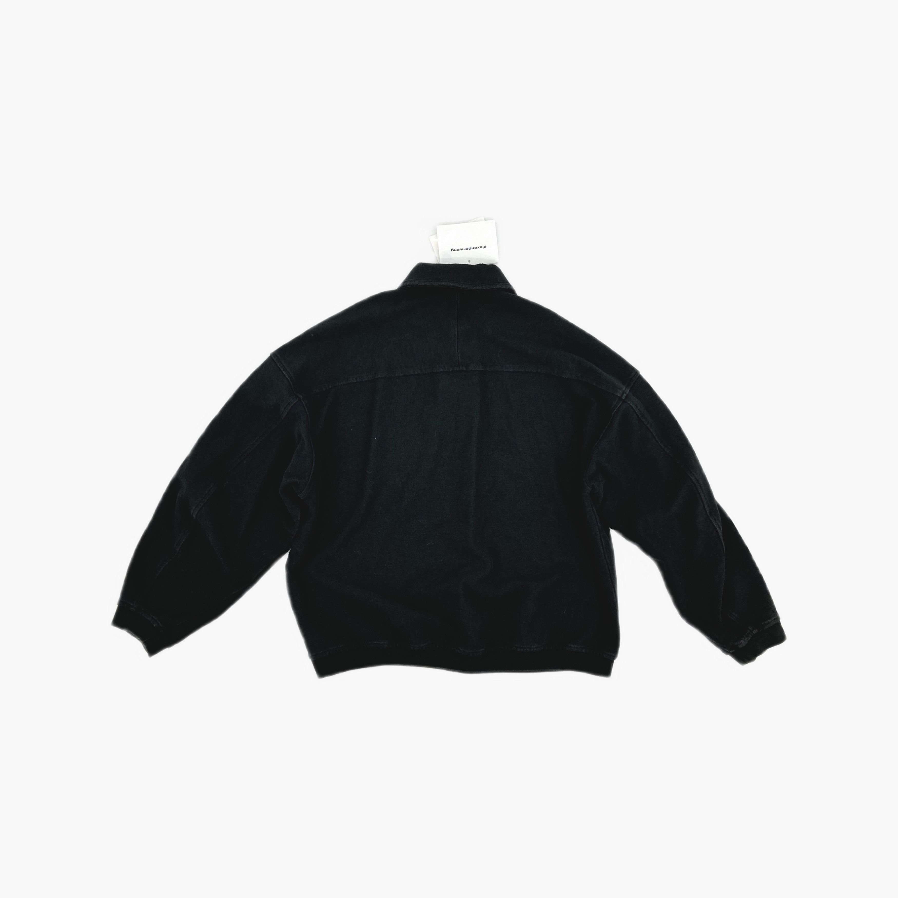 Alexander Wang Alexander Wang Logo Long Sleeve Polo Size XXS Size US XXS / EU 40 - 2 Thumbnail