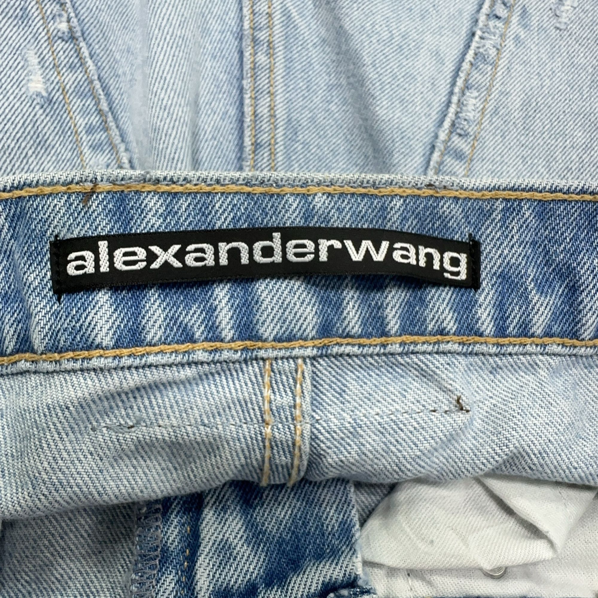 Alexander Wang Alexander Wang Distressed Jeans Size 26 Size 26" / US 2 / IT 38 - 3 Thumbnail