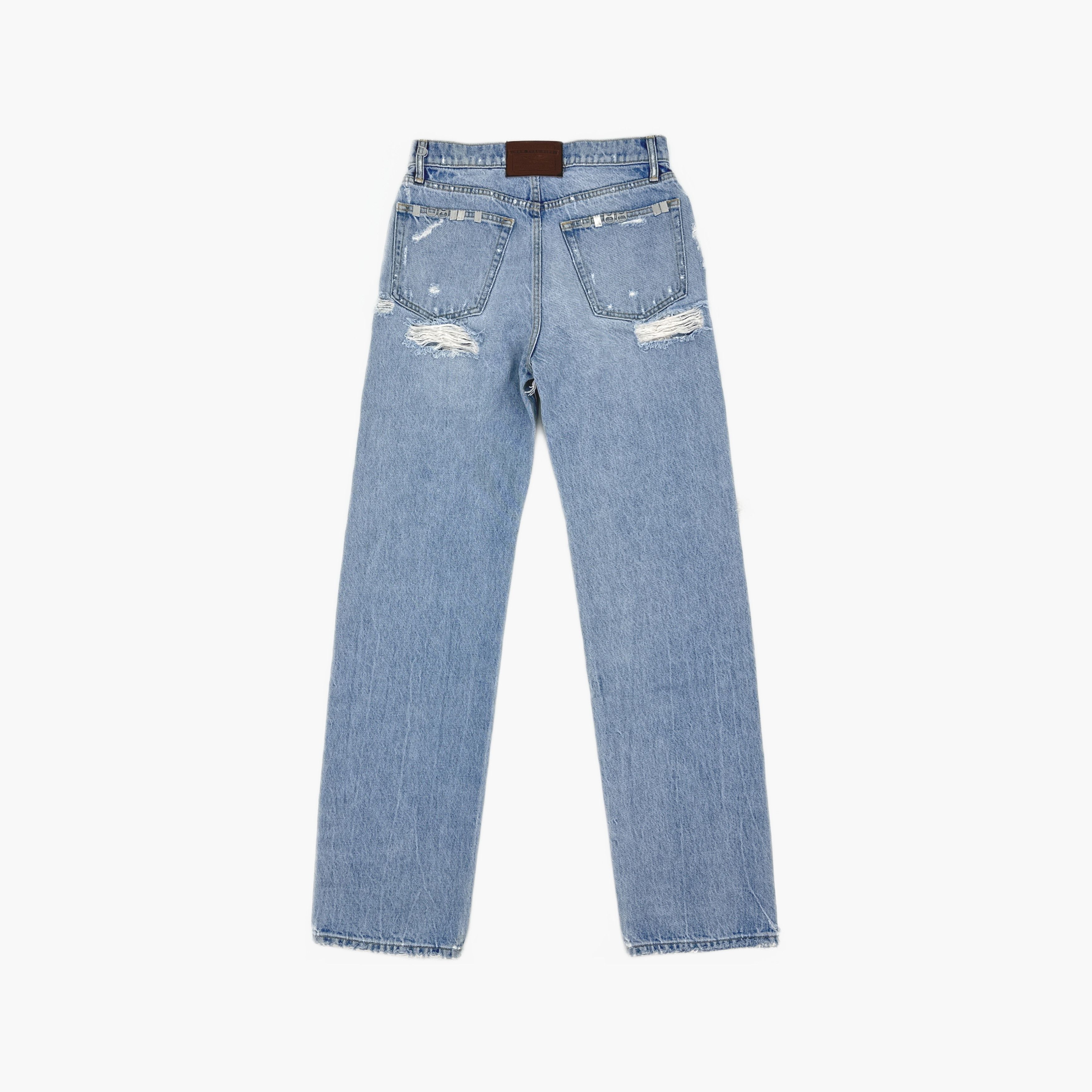 Alexander Wang Alexander Wang Distressed Jeans Size 26 Size 26" / US 2 / IT 38 - 2 Thumbnail
