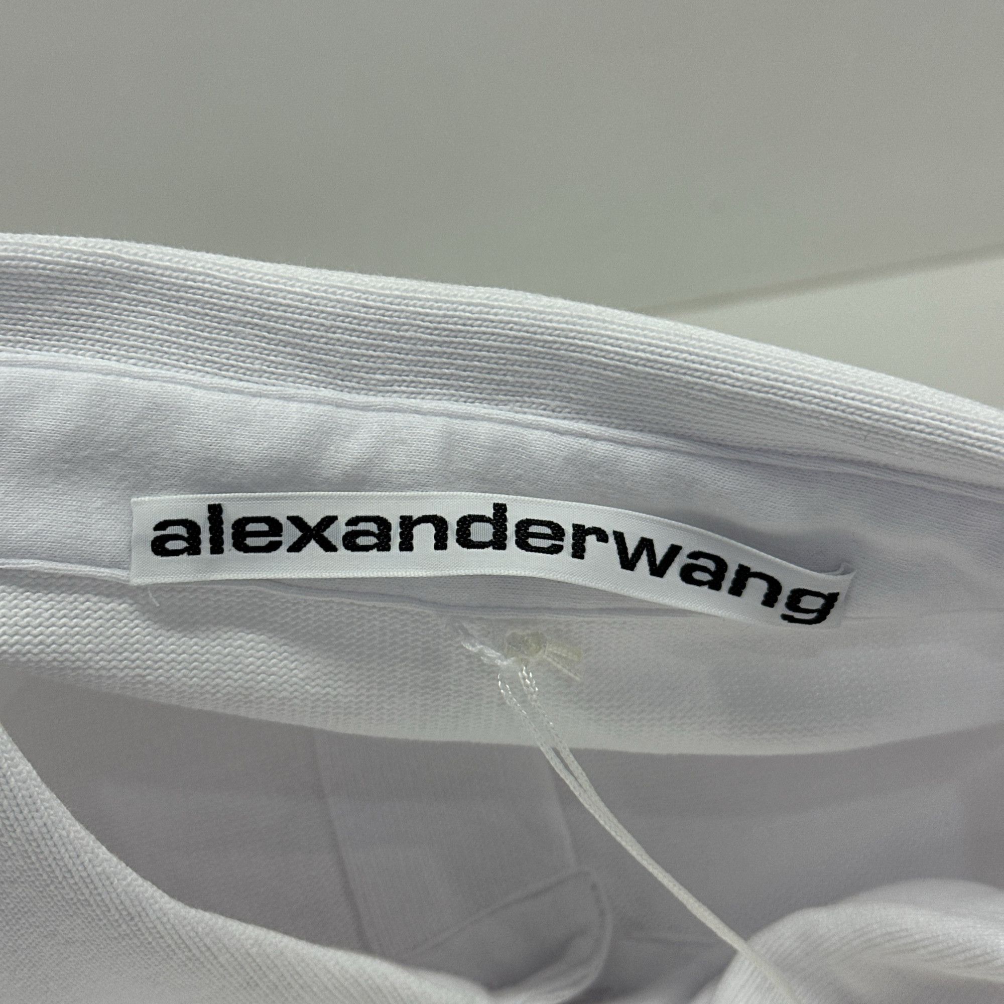 Alexander Wang Alexander Wang White Cotton Button Up Shirt Size XL Size XL / US 12-14 / IT 48-50 - 3 Thumbnail