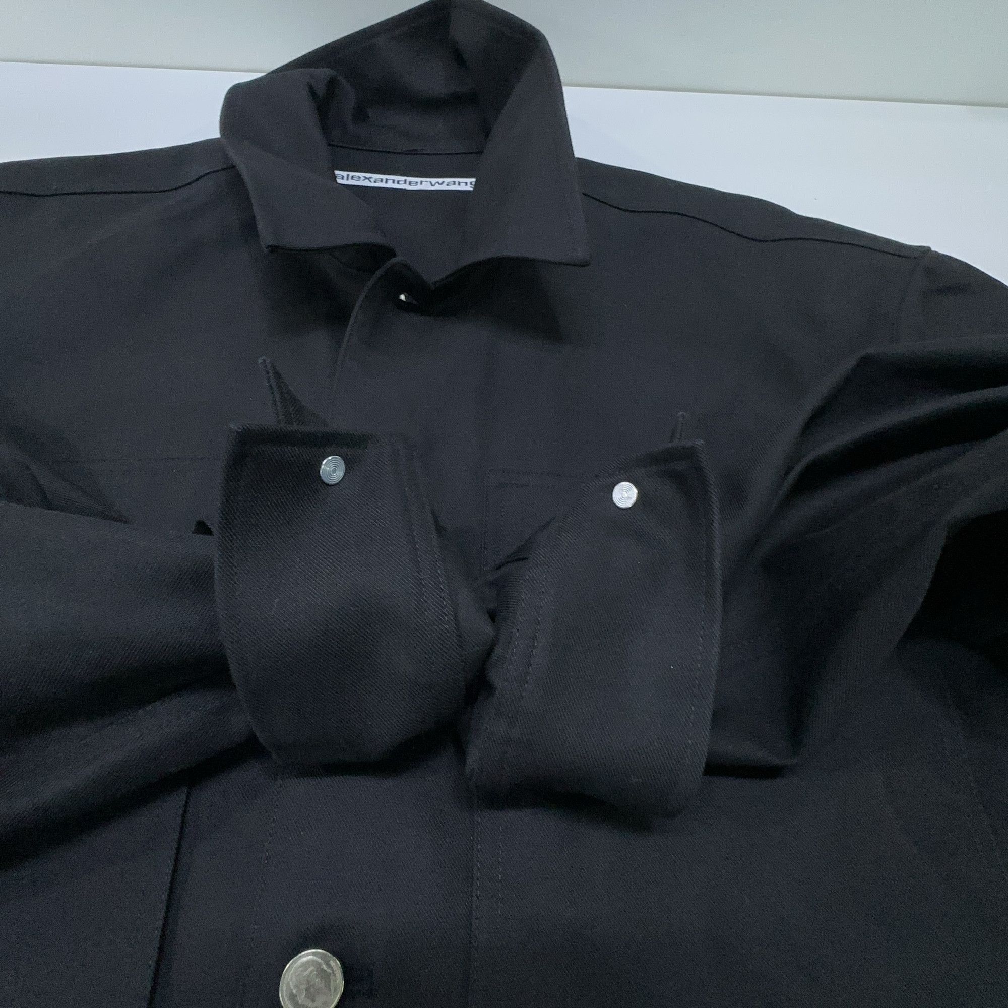 Alexander Wang Alexander Wang Black Cotton Jacket Size M Size US M / EU 48-50 / 2 - 9 Thumbnail