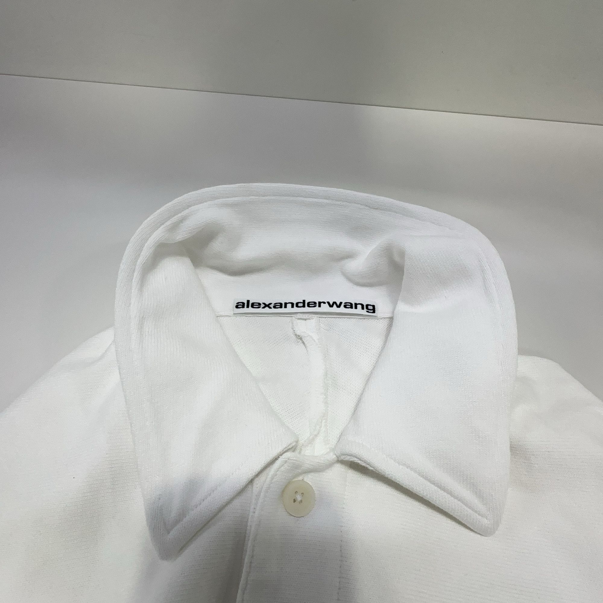 Alexander Wang Alexander Wang Logo Long Sleeve Polo Size S Size US S / EU 44-46 / 1 - 6 Thumbnail