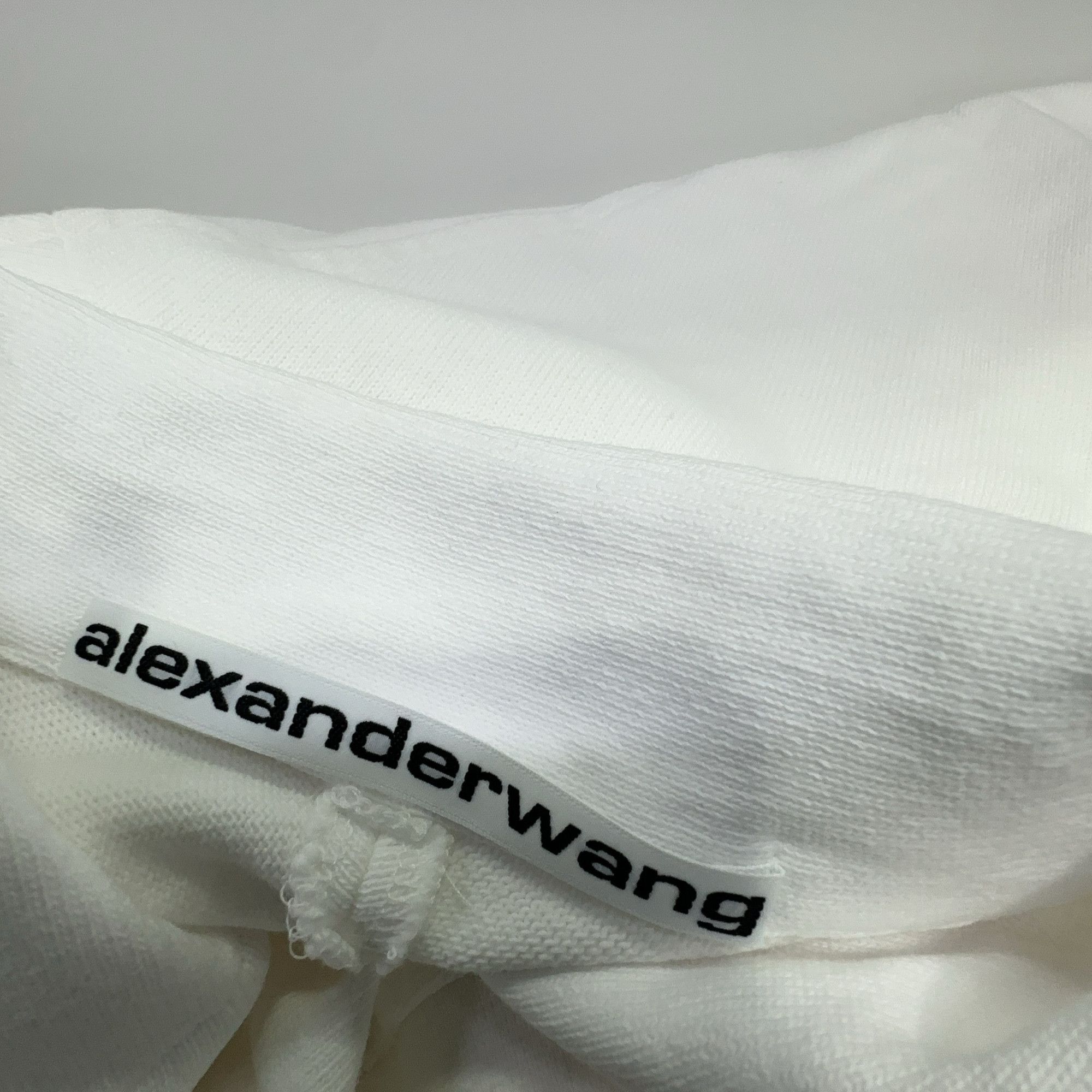 Alexander Wang Alexander Wang Logo Long Sleeve Polo Size S Size US S / EU 44-46 / 1 - 5 Thumbnail